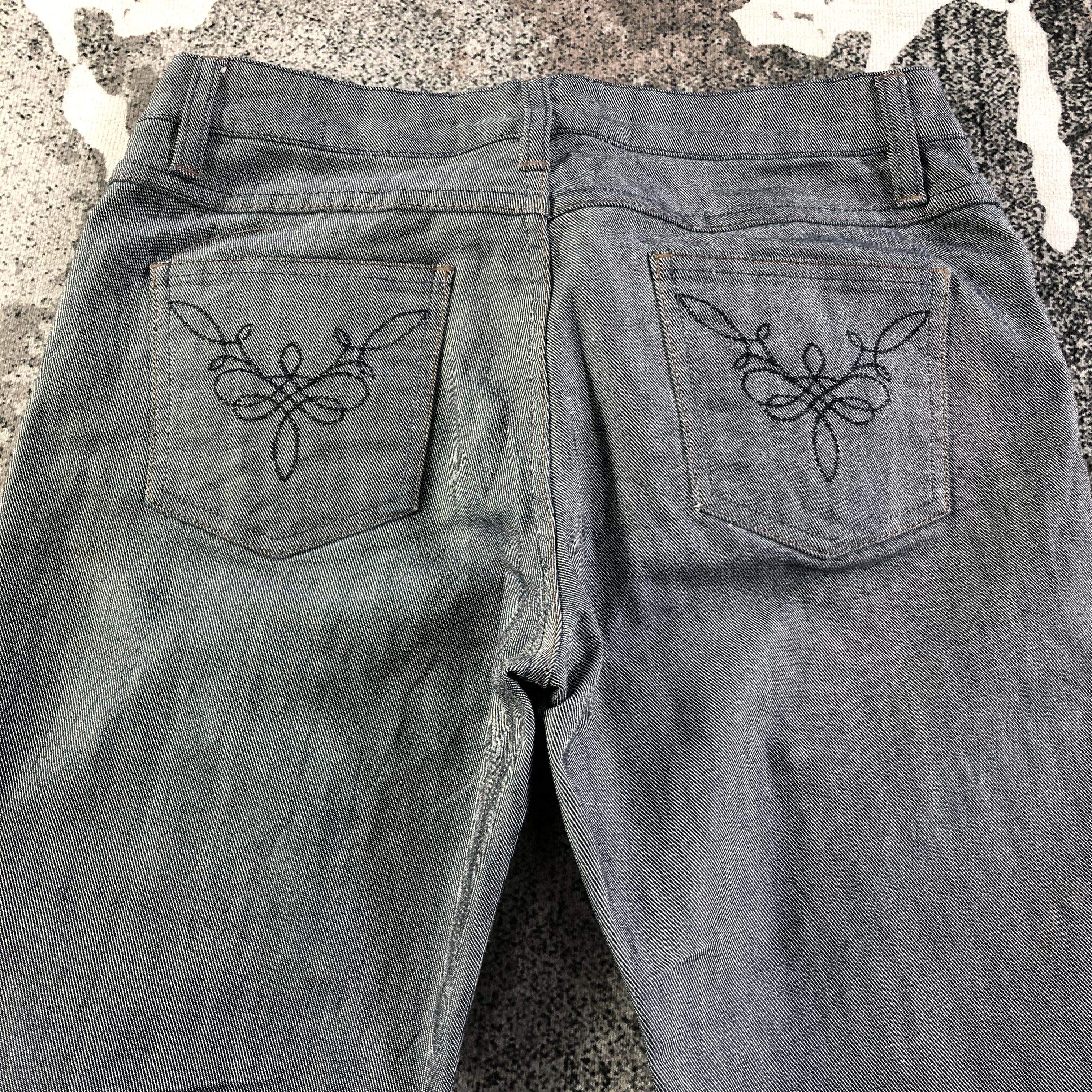 Japanese Brand Vintage Lemoire Jeans Flare Denim KJ1815 Size 29" - 4 Thumbnail