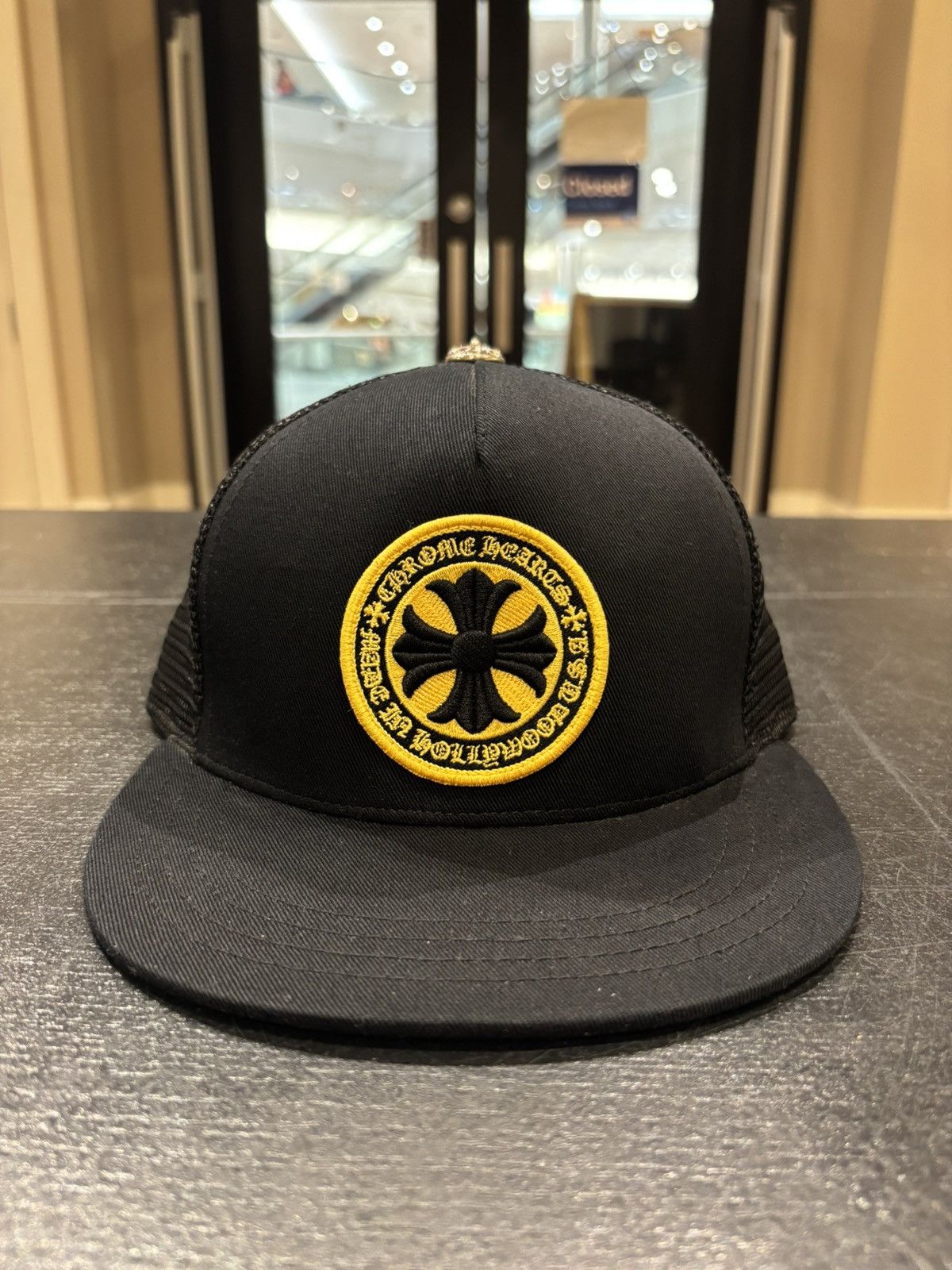 Chrome Hearts Chrome Hearts Gold Plus Trucker Cap Size ONE SIZE - 1 Thumbnail