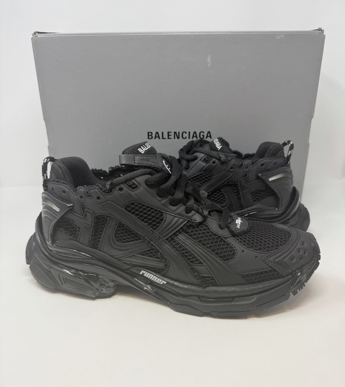 Balenciaga Runner Sneaker Matte Black