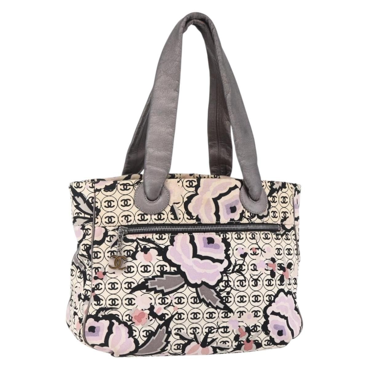 Chanel Chanel Vintage Floral Tote Canvas Size ONE SIZE - 1 Thumbnail