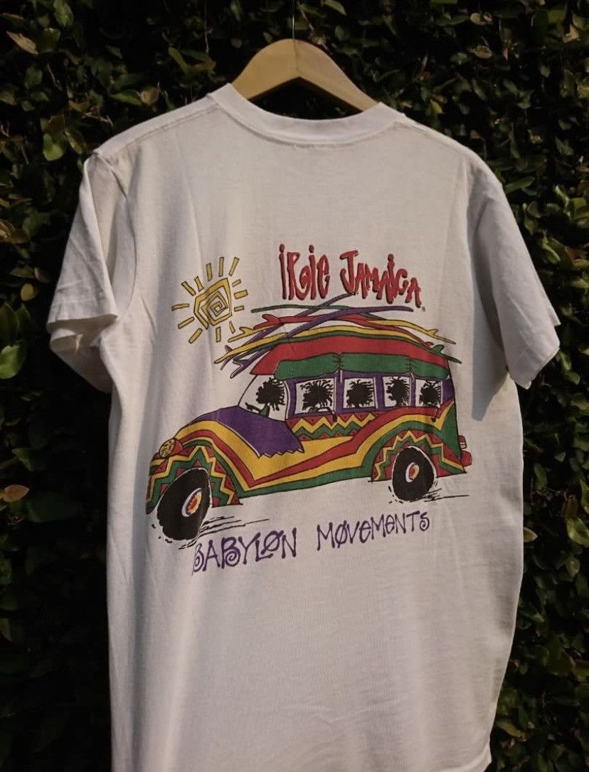 Vintage Vintage Shirt IRIE JAMAICA 90’ single stitch Size US M / EU 48-50 / 2 - 3 Thumbnail