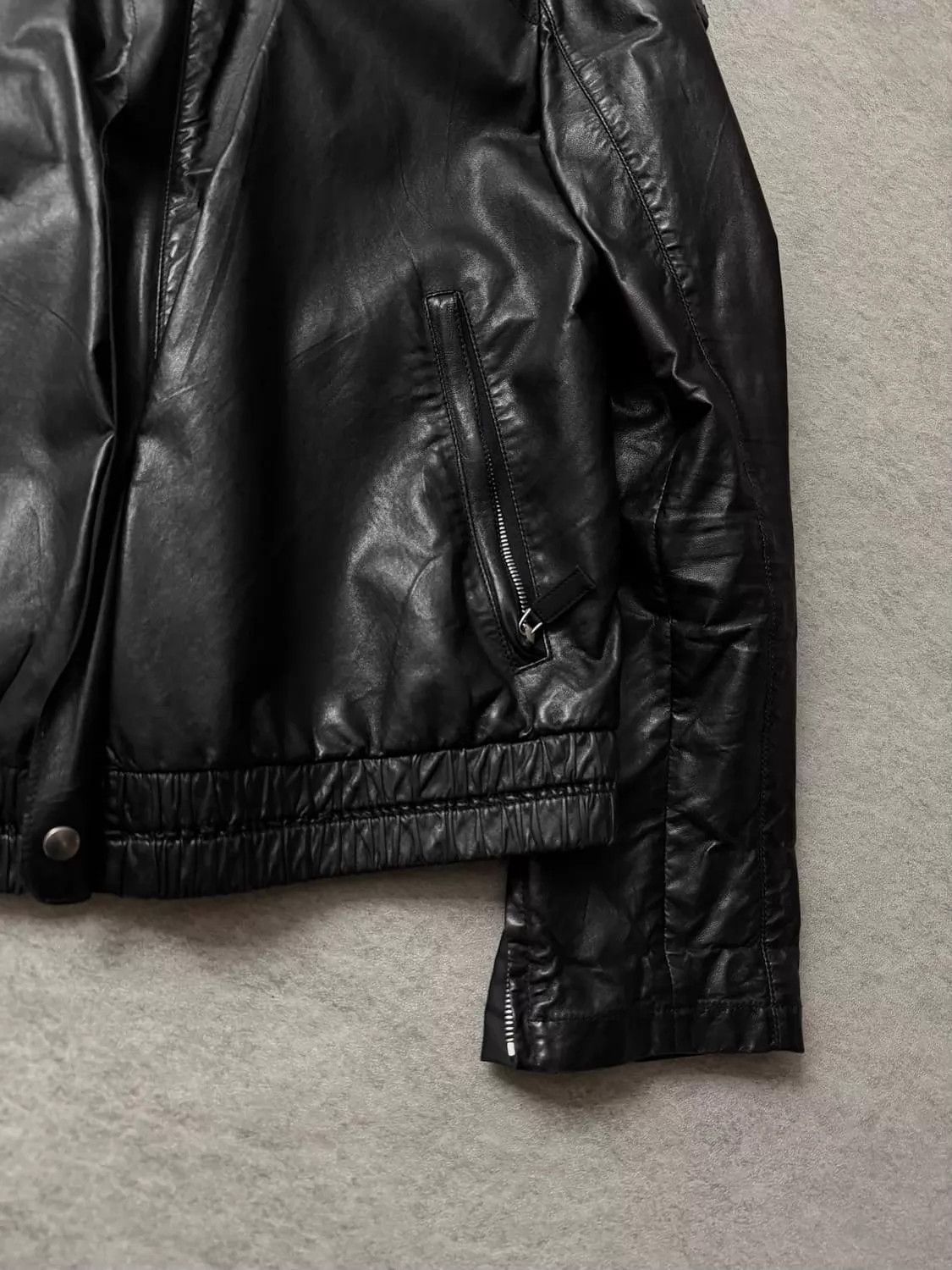 Prada PRADA SPORT 00s Vintage Archive Leather Jacket Unisex RIRI Size US M / EU 48-50 / 2 - 6 Thumbnail
