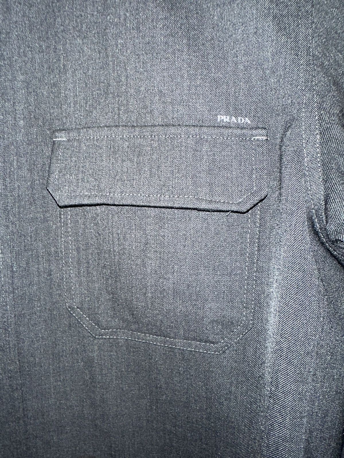 Prada PRADA PURE WOOL SHIRT SIZE M Size US M / EU 48-50 / 2 - 4 Thumbnail