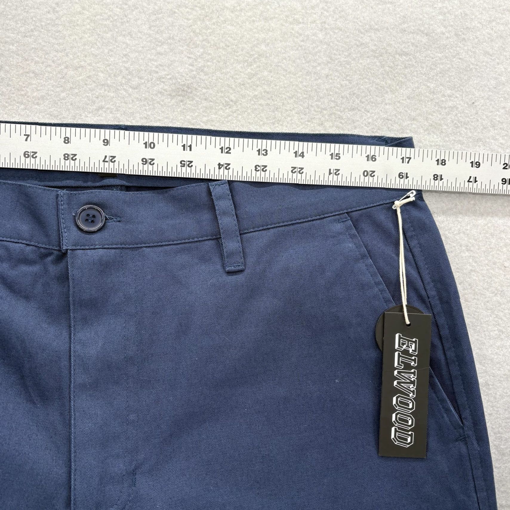 Elwood Elwood Chino Jogger Pants Mens 34 Dark Navy Slim Fit Cotton Casual NWT Revise Size US 34 / EU 50 - 7 Thumbnail