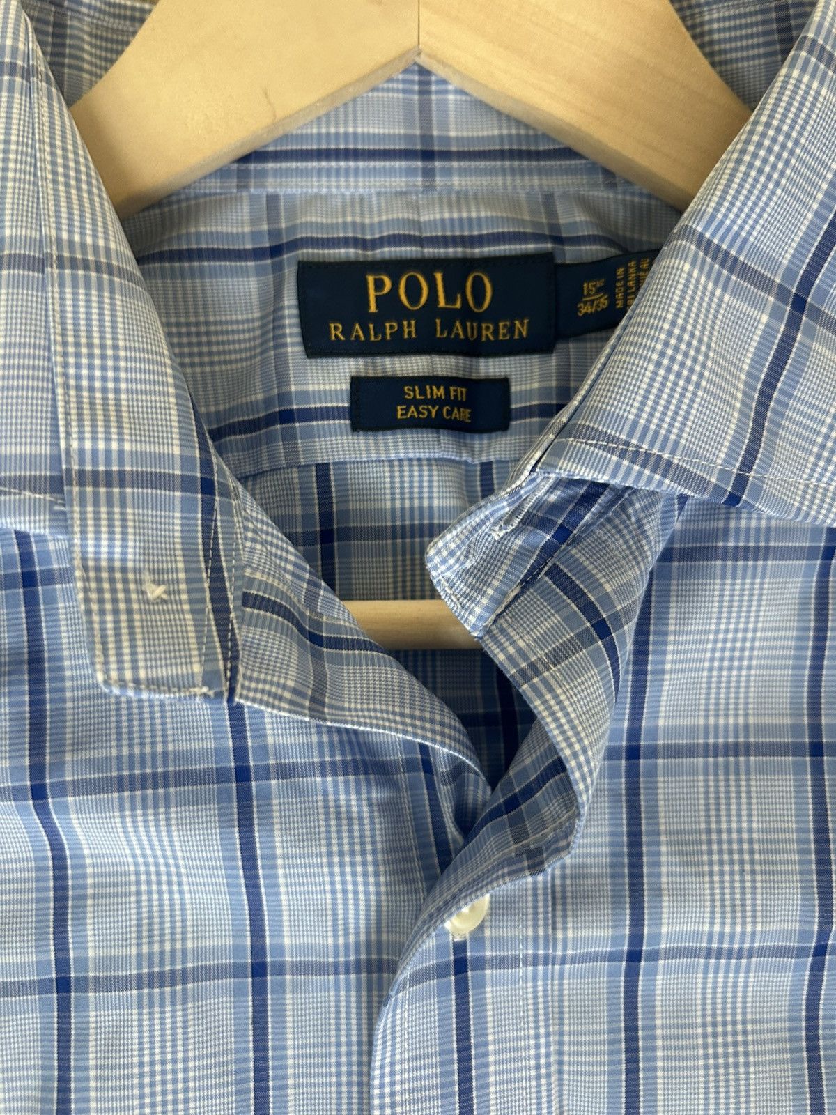 Ralph Lauren Ralph Lauren Blue Plaid Button-Down Shirt – Classic Medium Size US M / EU 48-50 / 2 - 3 Thumbnail