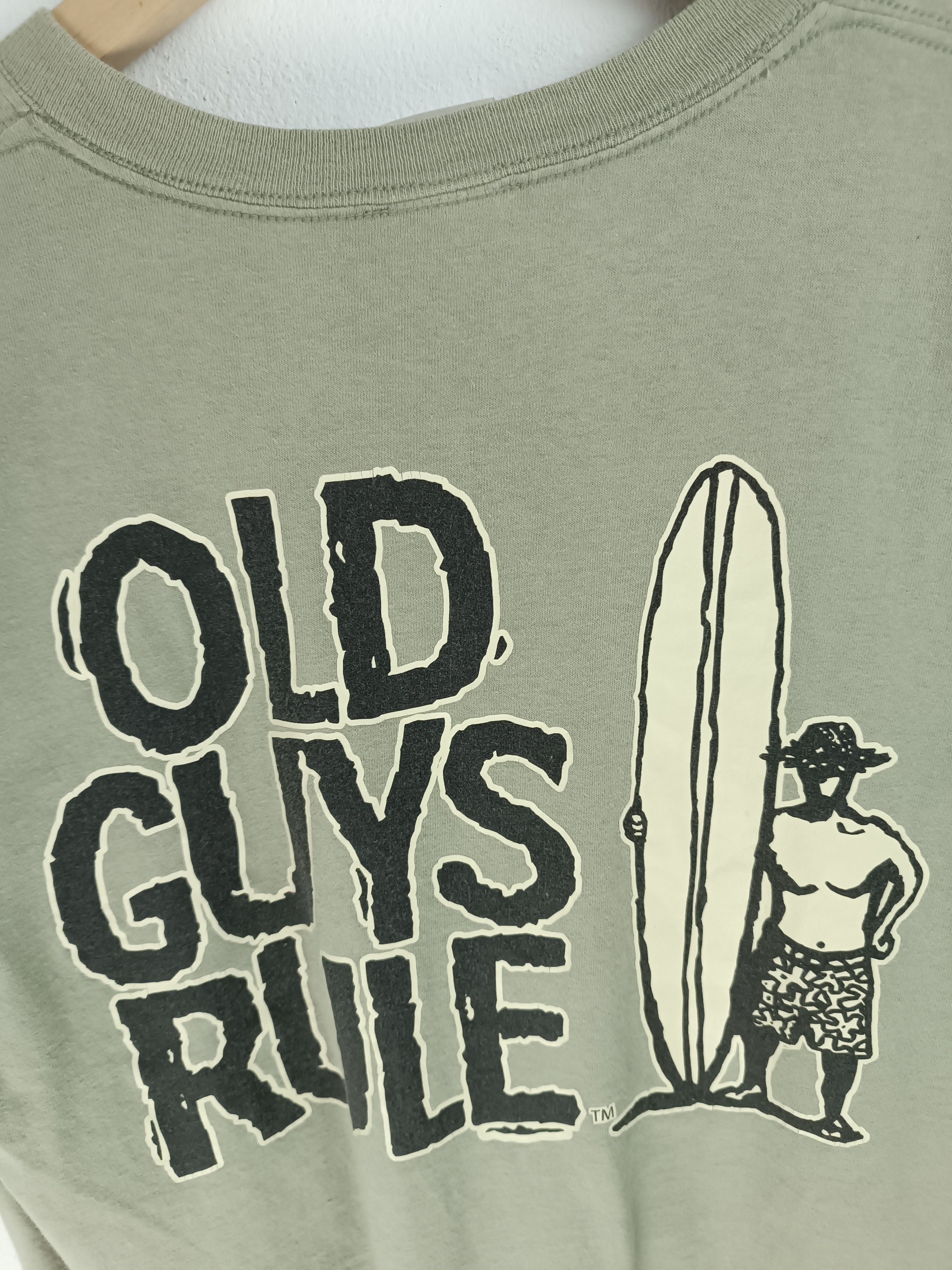 Vintage VINTAGE Y2K OLD GUYS RULE HUMOR ADULTS FUNNY TEE Size US M / EU 48-50 / 2 - 9 Thumbnail