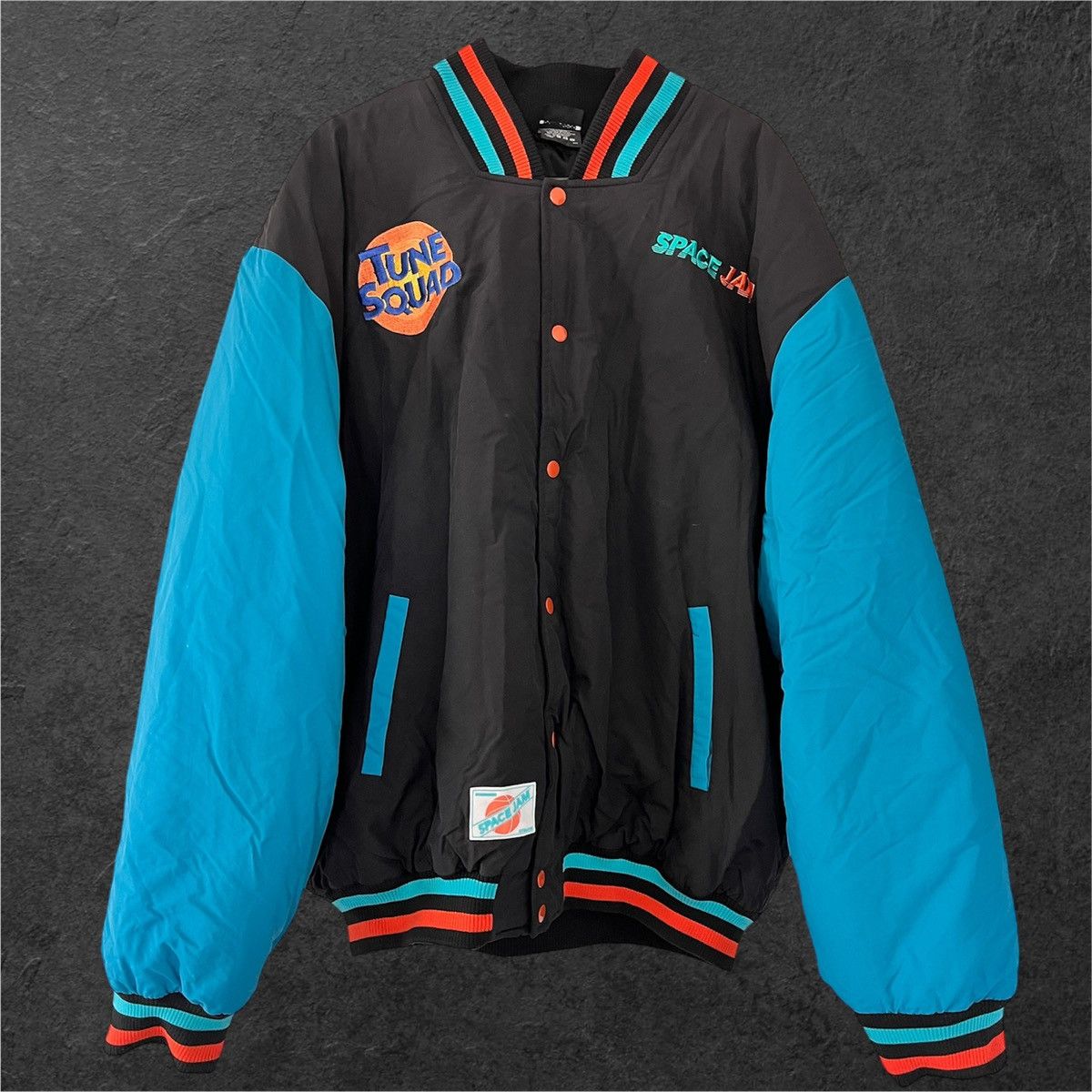 Other Space Jam black varsity jacket Size US XXL / EU 58 / 5 - 1 Thumbnail