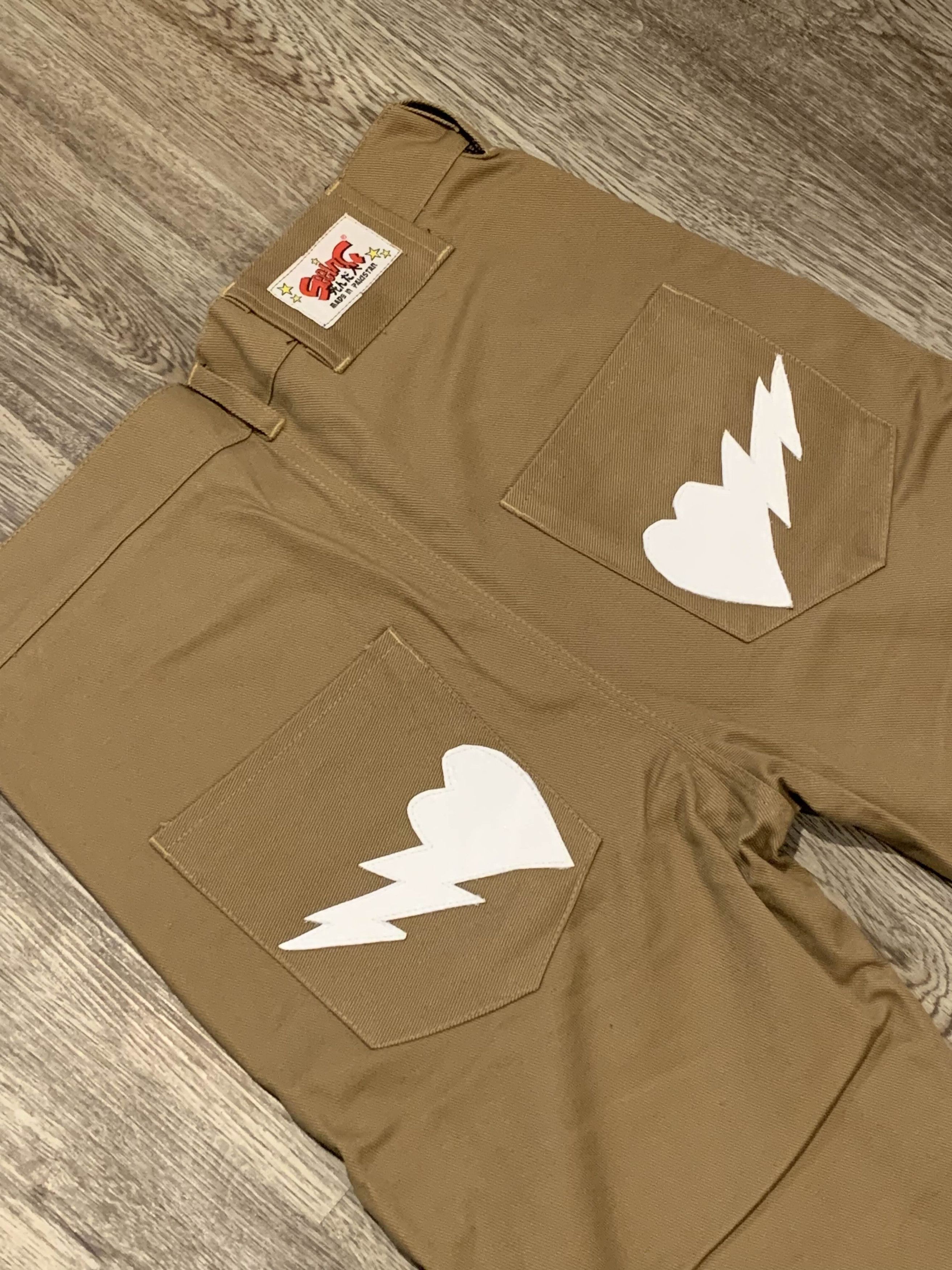 seeingDEADpeople seeingDEADpeople Khaki Denim/Jeans Size US 30 / EU 46 - 5 Thumbnail