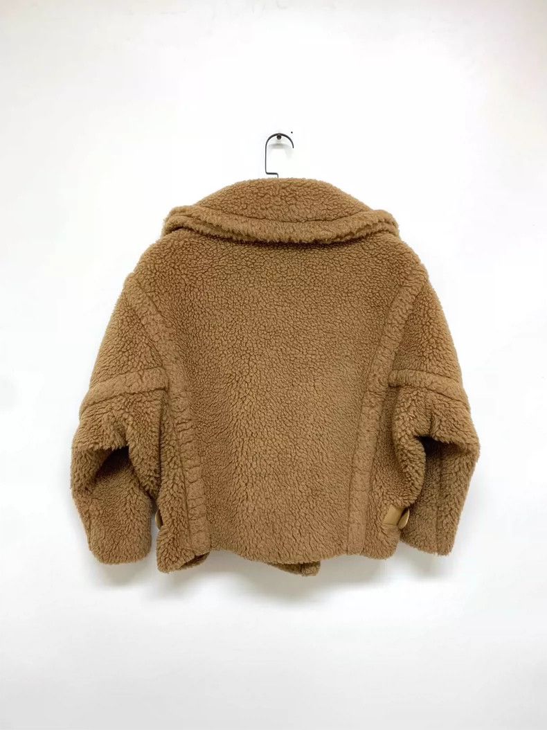 Max Mara Max Mara Camel Short Teddy Jacket Size S / US 4 / IT 40 - 8 Thumbnail