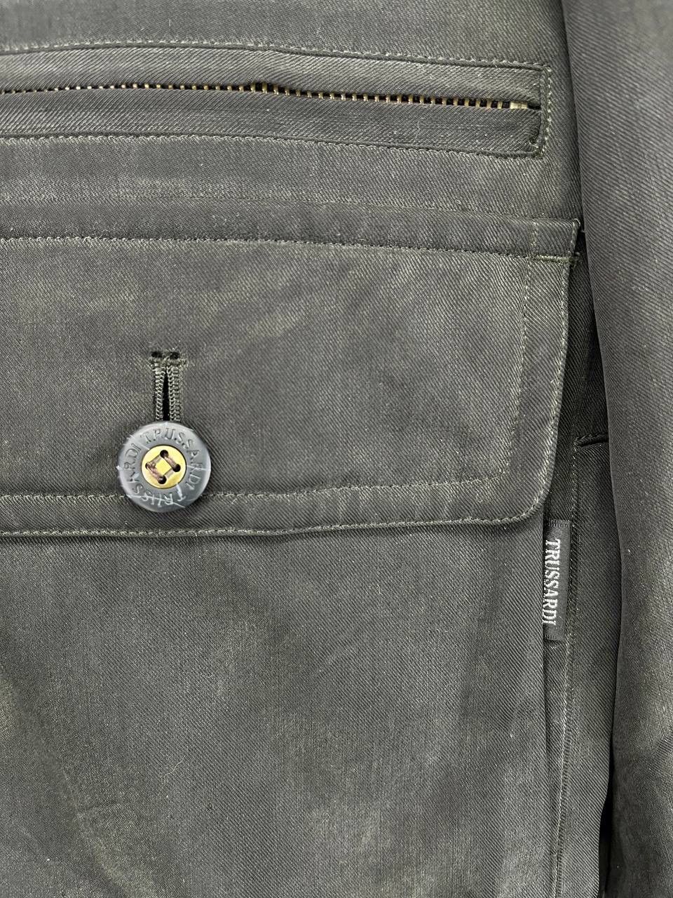 Trussardi Vintage Trussardi Luxury Bomber Style Jacket Size US M / EU 48-50 / 2 - 13 Thumbnail