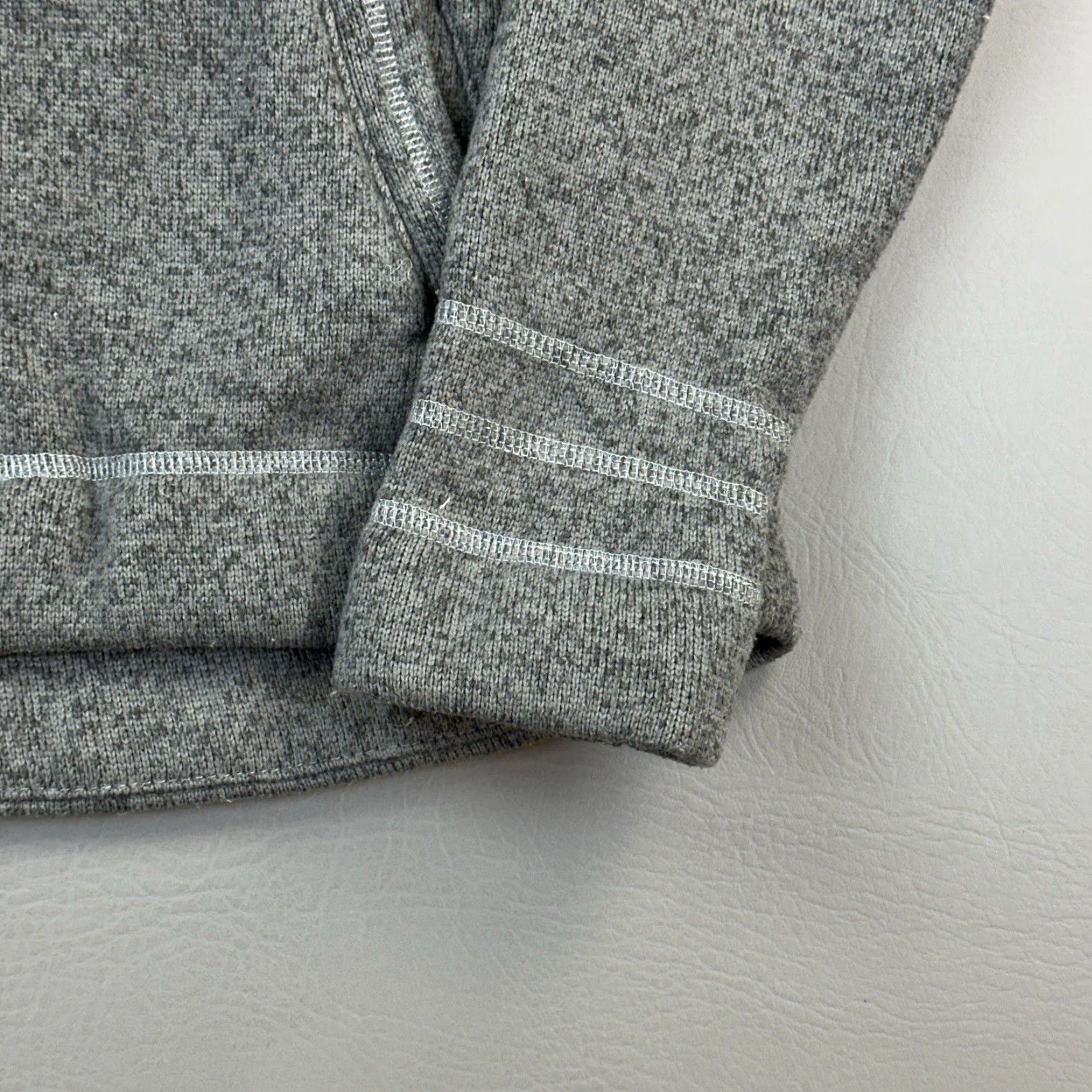 The North Face The North Face Sweater Fleece Jacket Women's Small Gray Full Zip Outdoor Hiking Size S / US 4 / IT 40 - 3 Thumbnail