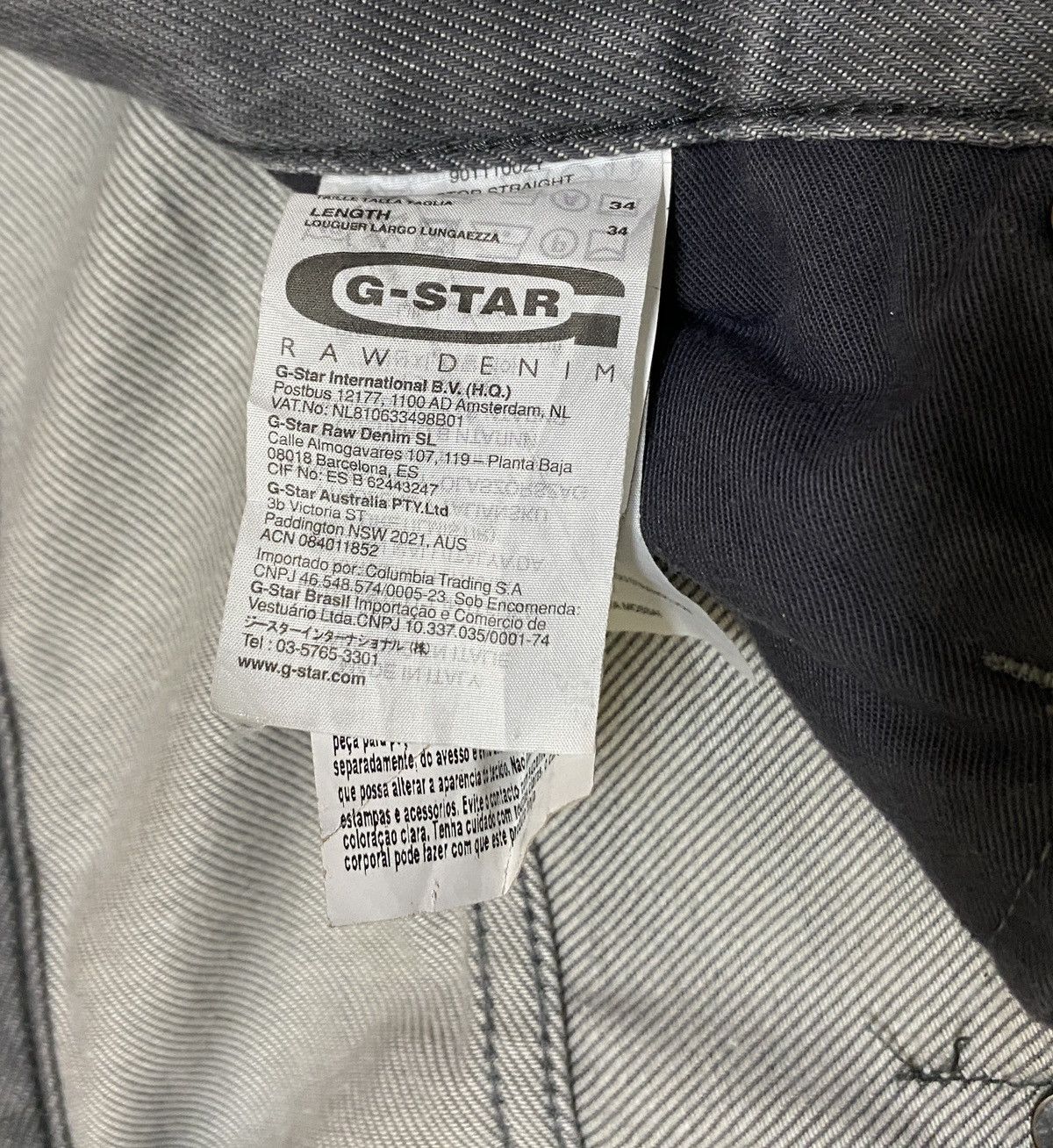 G-Star Vintage Brand G-star Jeans 2000s Size US 34 / EU 50 - 7 Thumbnail