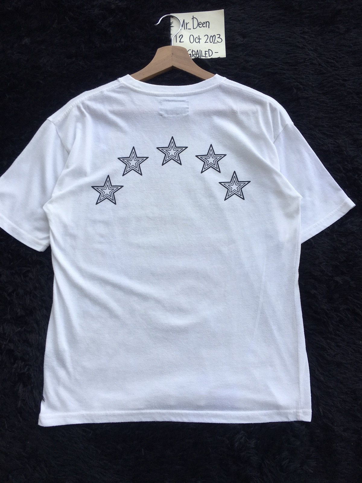 Number (N)ine Rare Number Nine (n) Denim Stars Tshirt Size US S / EU 44-46 / 1 - 5 Thumbnail