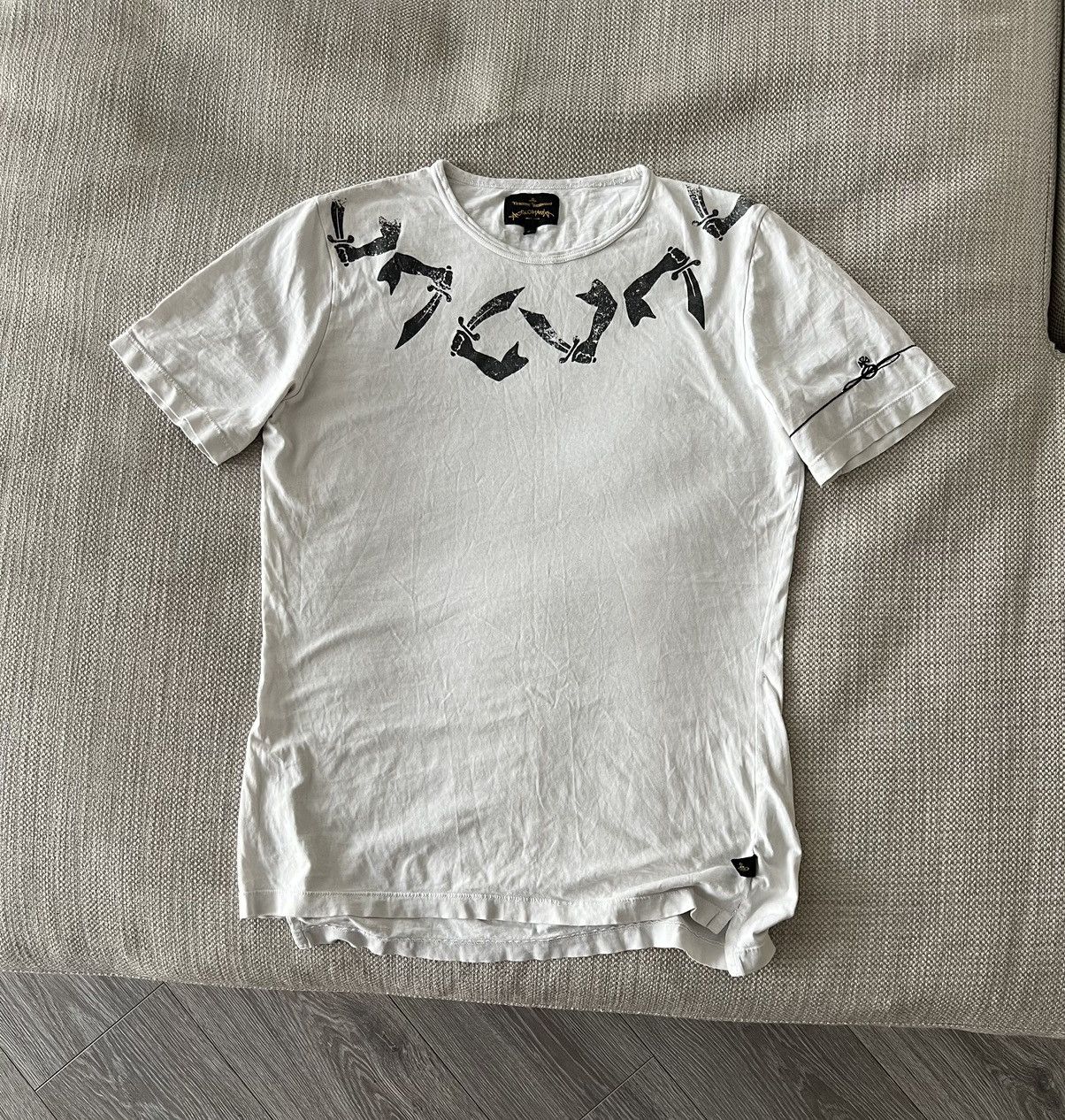 Pre-owned Vintage Vivienne Westwood T-shirt Tee Luxury In White