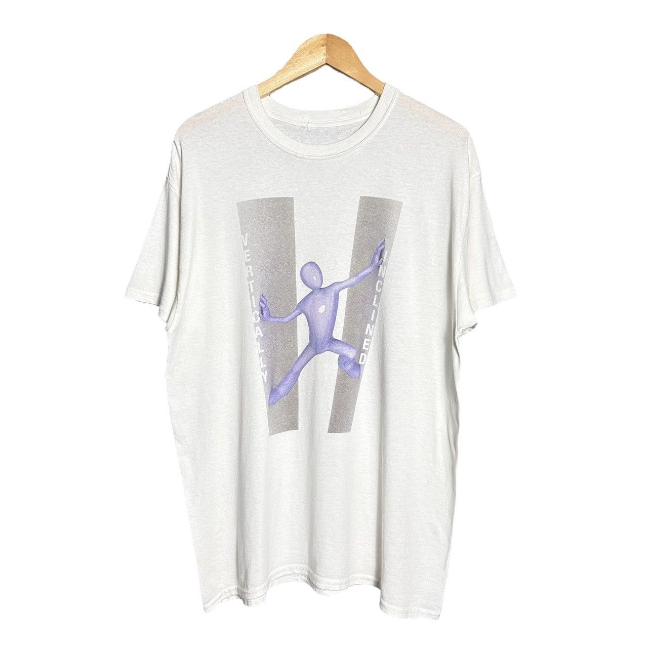 Vintage Vintage Vertically Inclined Climbing Graphic T-Shirt Size US L / EU 52-54 / 3 - 1 Thumbnail