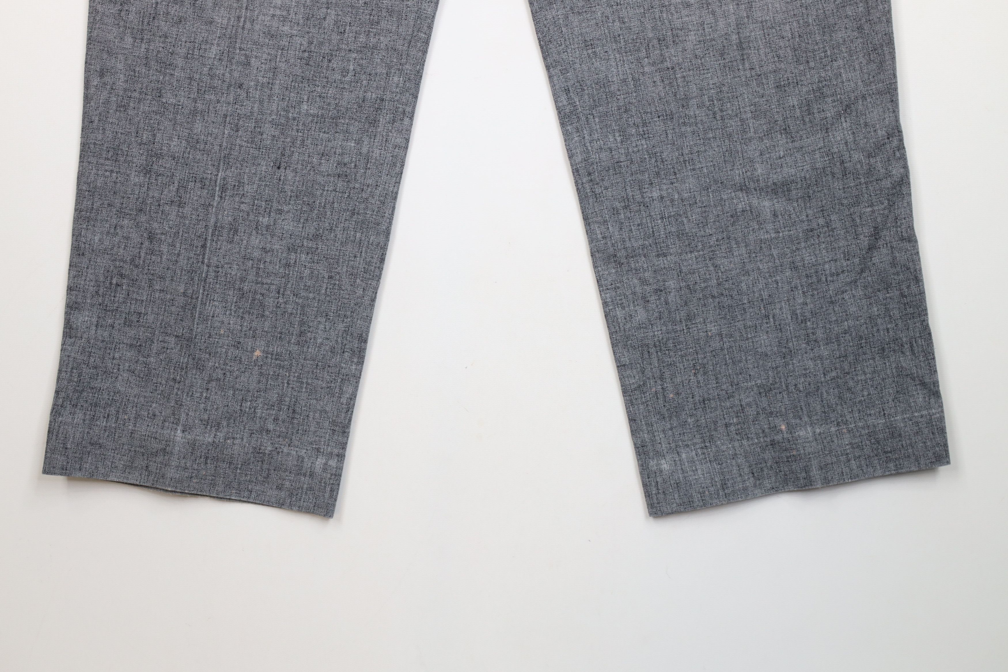 Vintage Vintage 90s Streetwear Atomic Fleck Chambray Wide Leg Pants Size US 34 / EU 50 - 4 Thumbnail