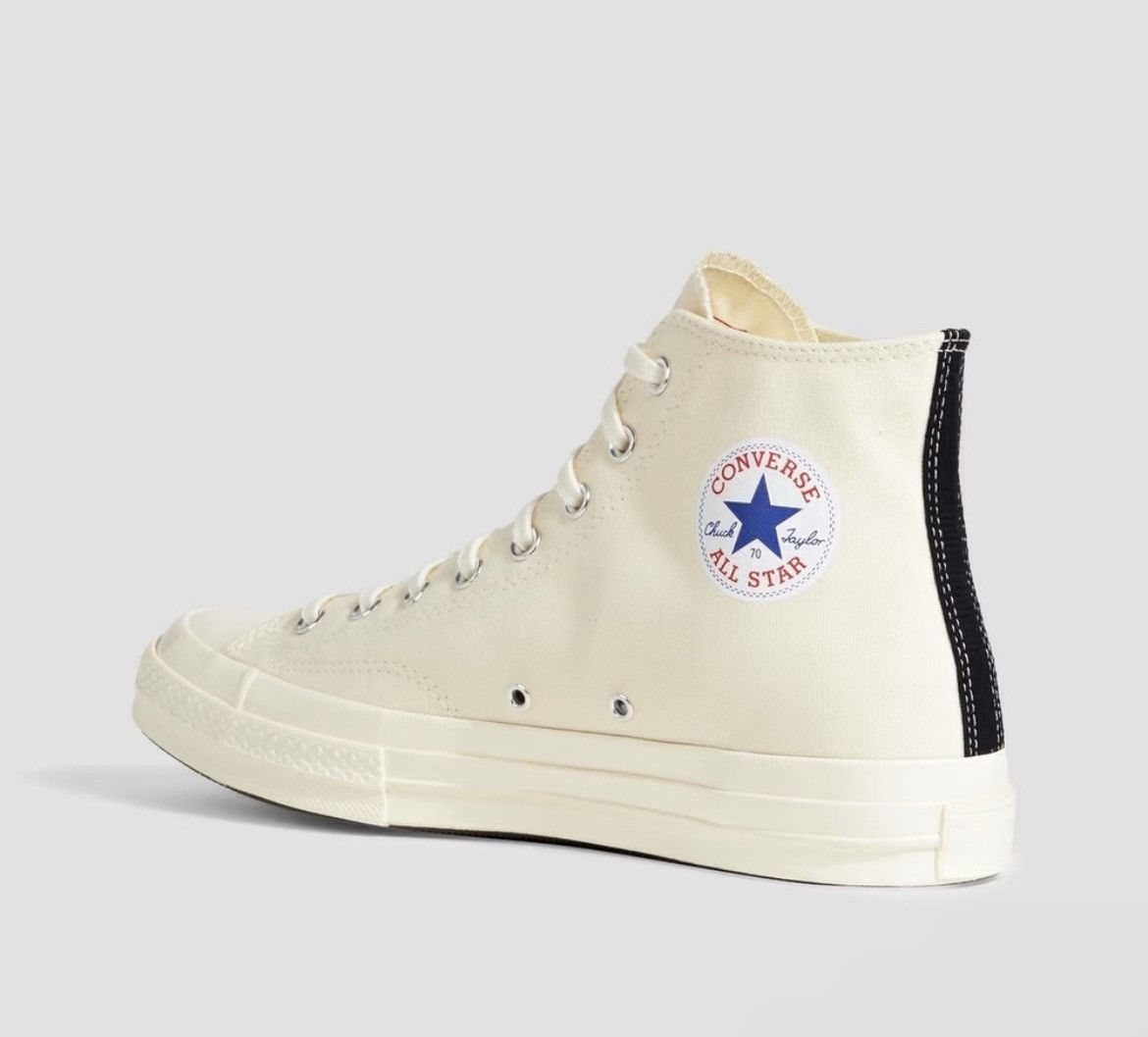 Comme des Garcons PLAY CONVERSE X COMME DES GARÇONS PLAY Chuck 70 printed Sneaker Size US 8.5 / EU 41-42 - 2 Thumbnail
