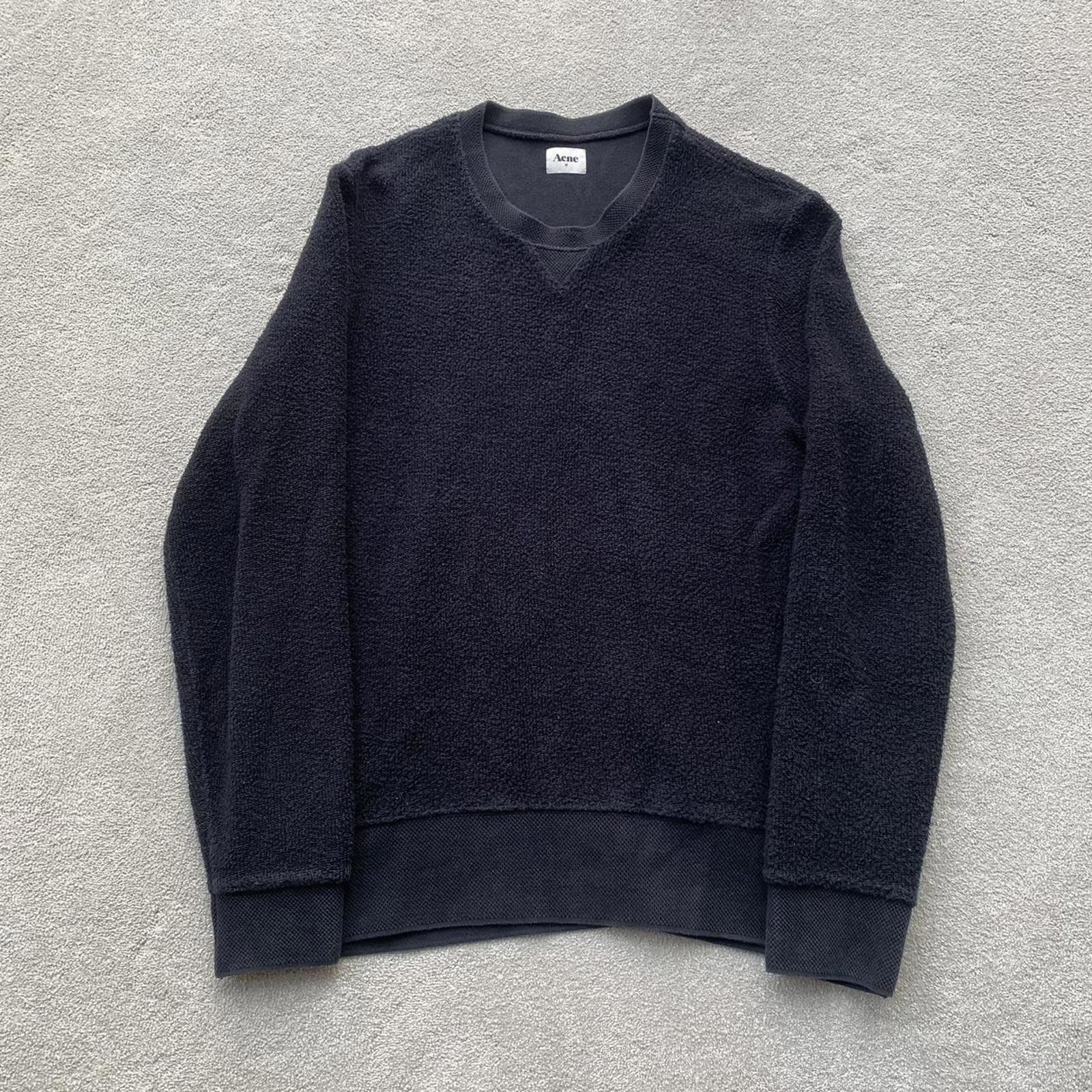 Acne Studios Acne College Terry Crewneck Sweatshirt Jumper Sweater Size US M / EU 48-50 / 2 - 1 Thumbnail