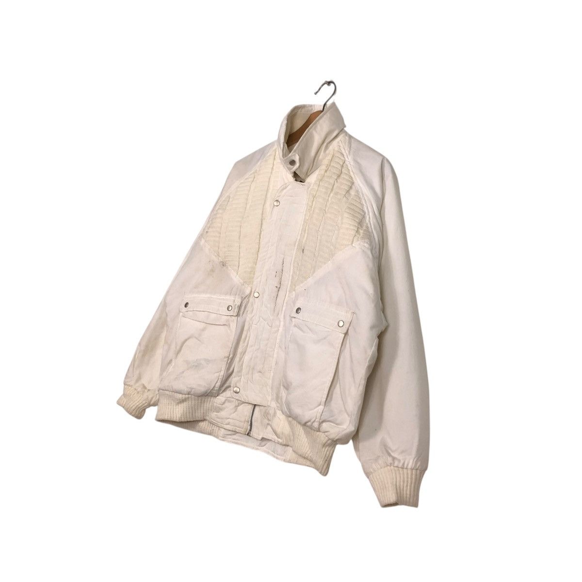 Vintage 🔥VINTAGE BOMBER JACKET UNBRANDED ISSEY MIYAKE BLANKET Size US M / EU 48-50 / 2 - 4 Thumbnail