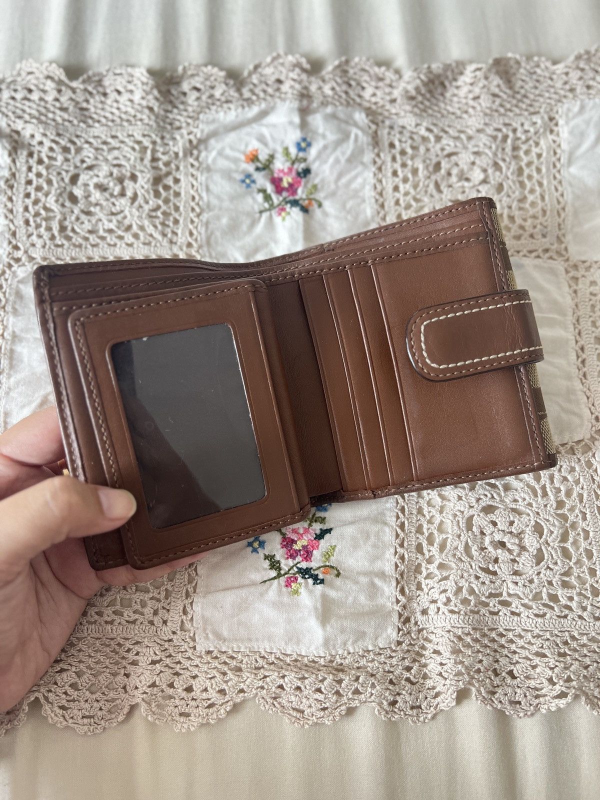 Coach vintage wallet coach trifold Size ONE SIZE - 9 Thumbnail