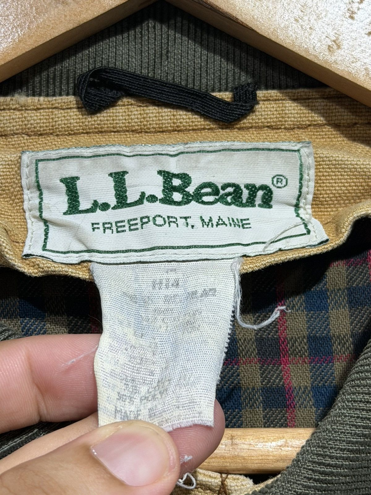 L.L. Bean Vintage 90s Ll Bean Chore jacket Size US L / EU 52-54 / 3 - 3 Thumbnail