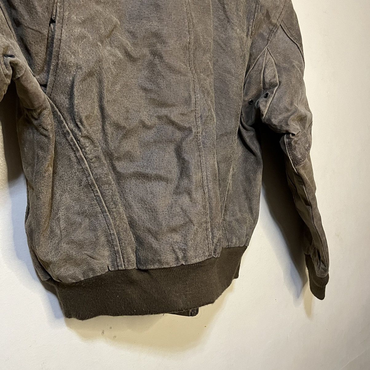 Vintage 1990's Phase 2 U.S Military Genuine Leather Flight Jacket Size US XL / EU 56 / 4 - 17 Thumbnail