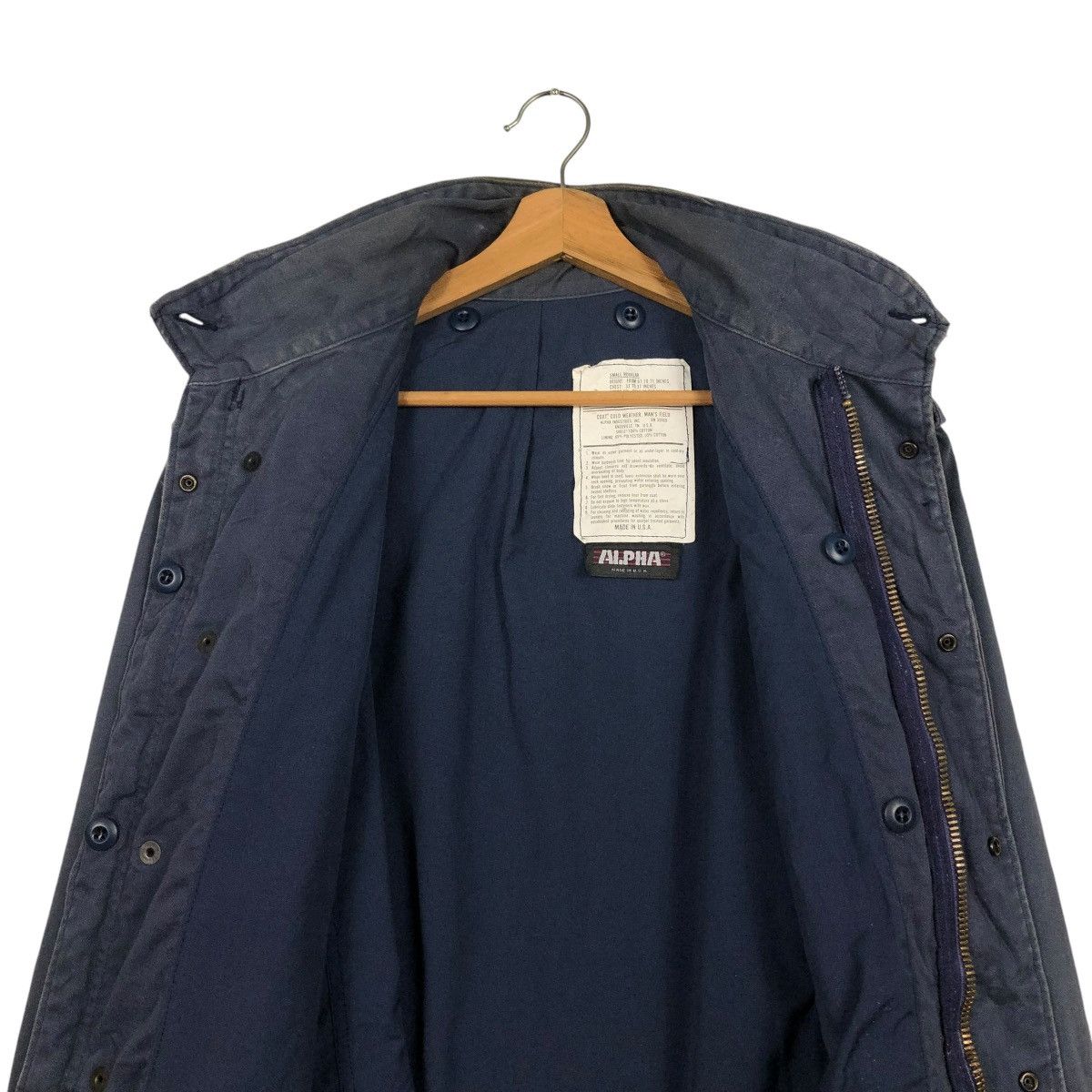 Alpha Industries 🔥VINTAGE HUNTING BIKER JACKET ALPHA INDUSTRIES USA CARGO Size US S / EU 44-46 / 1 - 16 Thumbnail