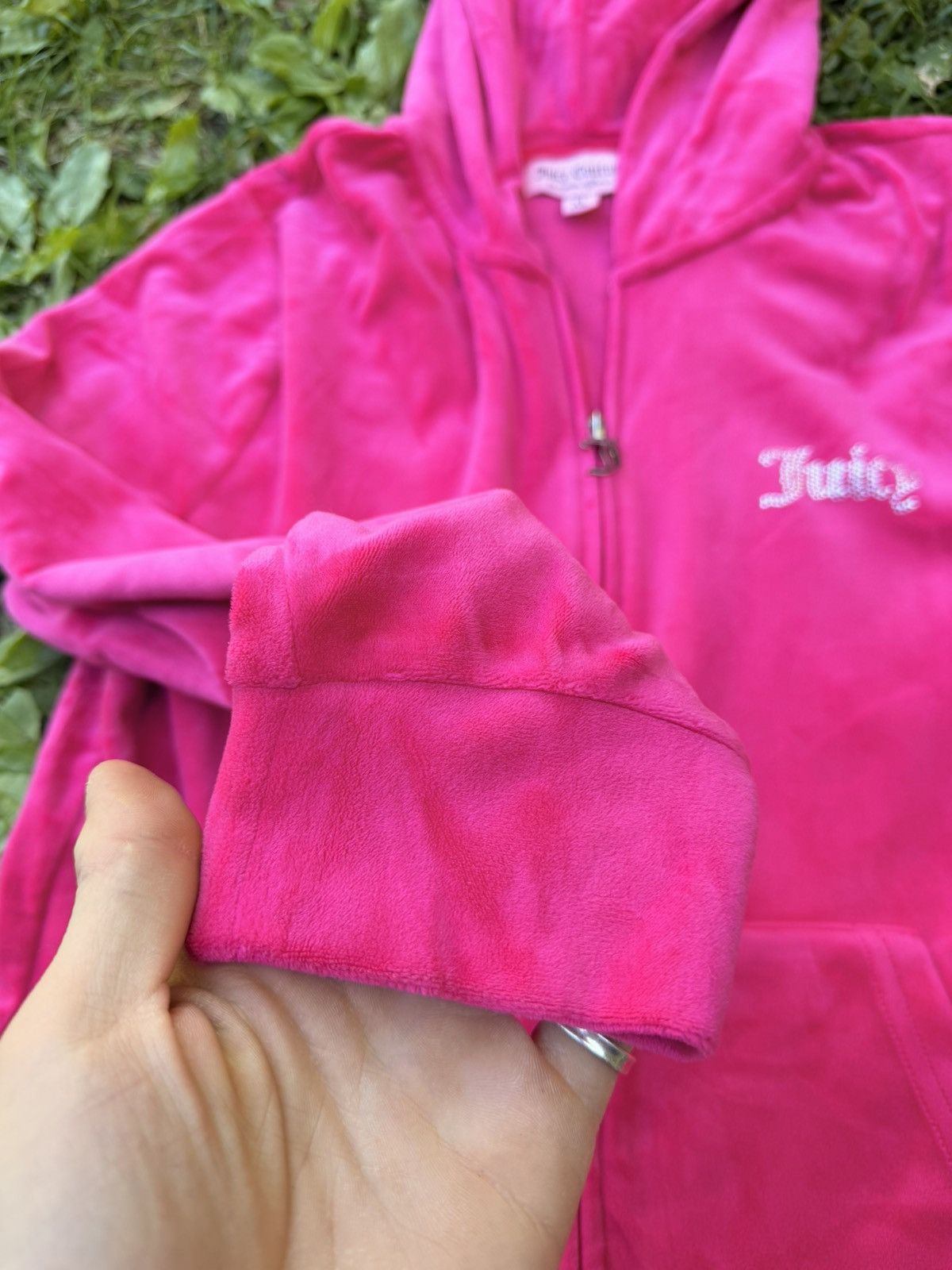 Juicy Couture Y2K Juicy Couture Pink Jacket Size XL Size XL / US 12-14 / IT 48-50 - 4 Thumbnail