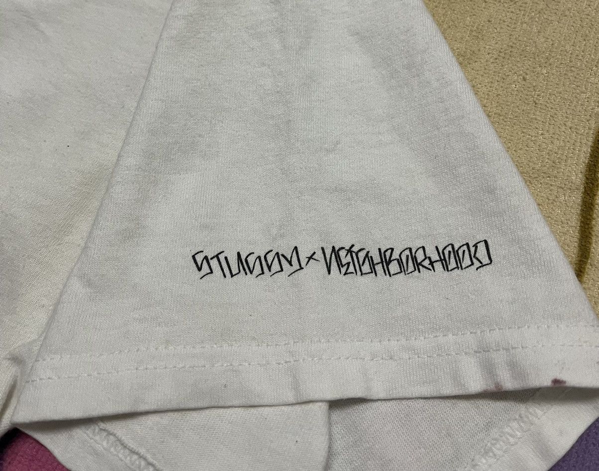 Neighborhood × Stussy STUSSY x NEIGHBORHOOD Very Rare Design Shirt Size US L / EU 52-54 / 3 - 9 Thumbnail