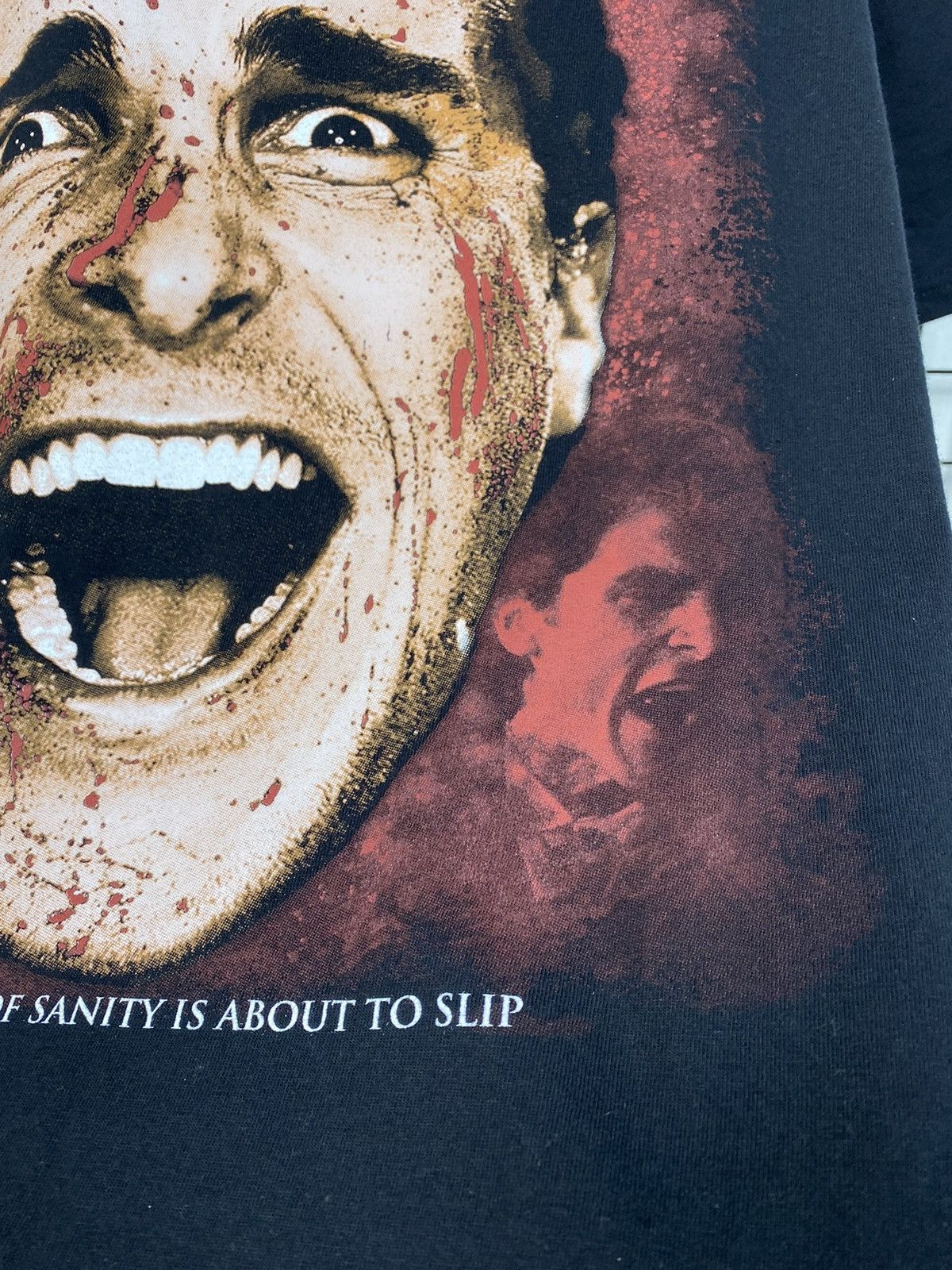 Other RARE! American Psycho Horror Movie Big Logo Christian Bale Size US XL / EU 56 / 4 - 13 Thumbnail