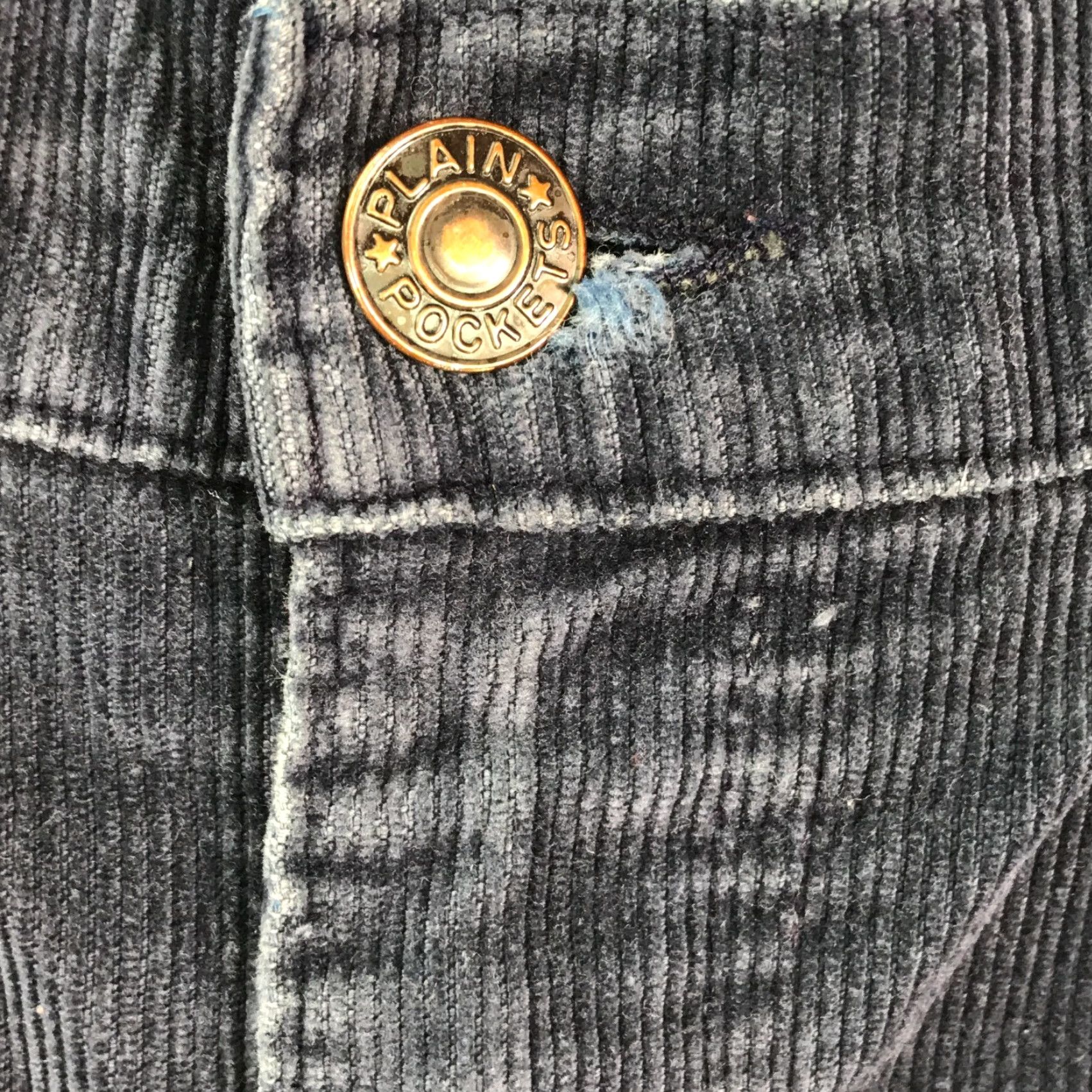 JCPenney JC Penney Men Jeans 36X30 Straight Blue Denim Flat Front Mid Rise 5-Pocket Regular Stretch Button Closure Size US 36 / EU 52 - 7 Thumbnail