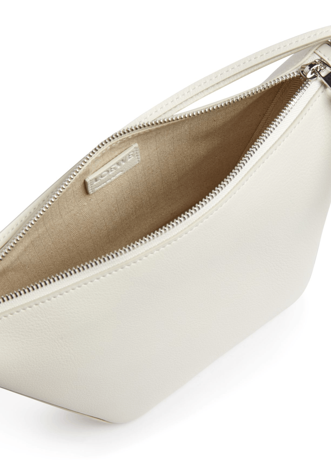 Loewe LOEWE Hammock Mini Soft White Leather Hobo New/Auth $2150 Size ONE SIZE - 4 Thumbnail