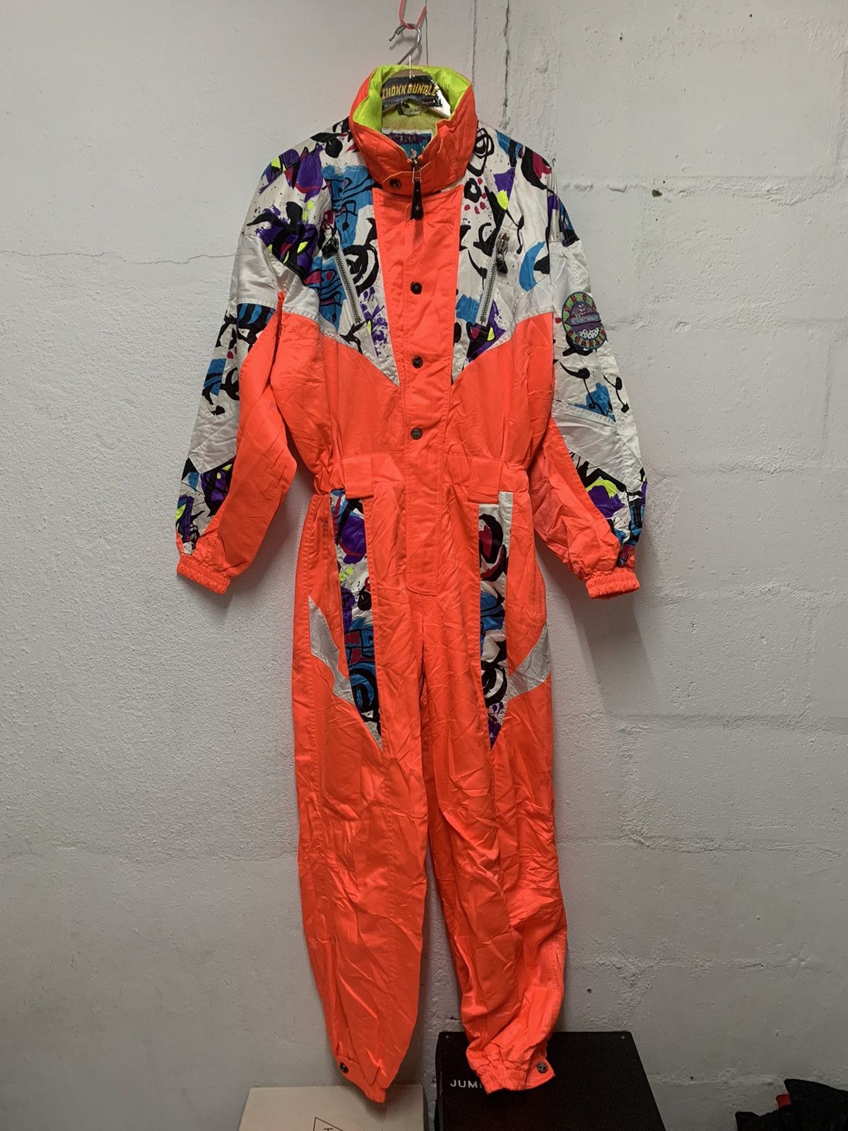 Ellesse Vintage Ellesse Full Ski Suit Size 36R - 1 Thumbnail
