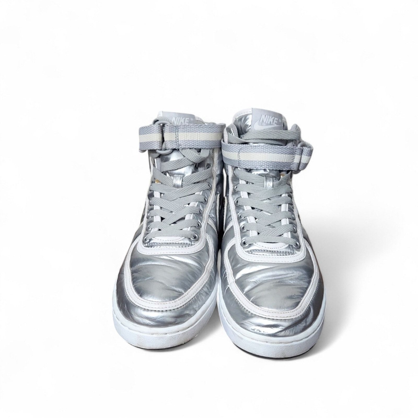 Nike Nike Vandal High Silver Basketball Sneakers Women’s Size 10 Size US 10 / IT 40 - 5 Thumbnail