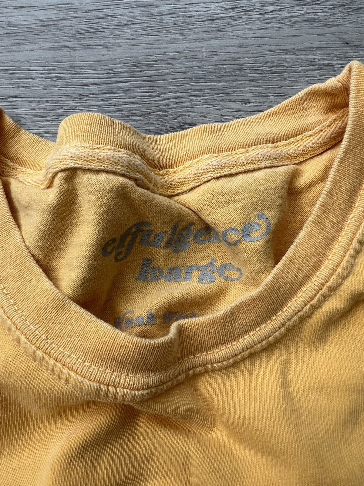Effulgence Effulgence SF Embossed Tee Yellow Large L Size US L / EU 52-54 / 3 - 4 Thumbnail