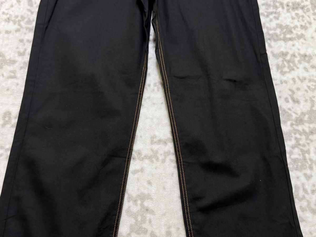 JNCO Dog Hunting Y2K Baggy Black Denim Embroidered Graphic Jeans Size US 34 / EU 50 - 6 Thumbnail