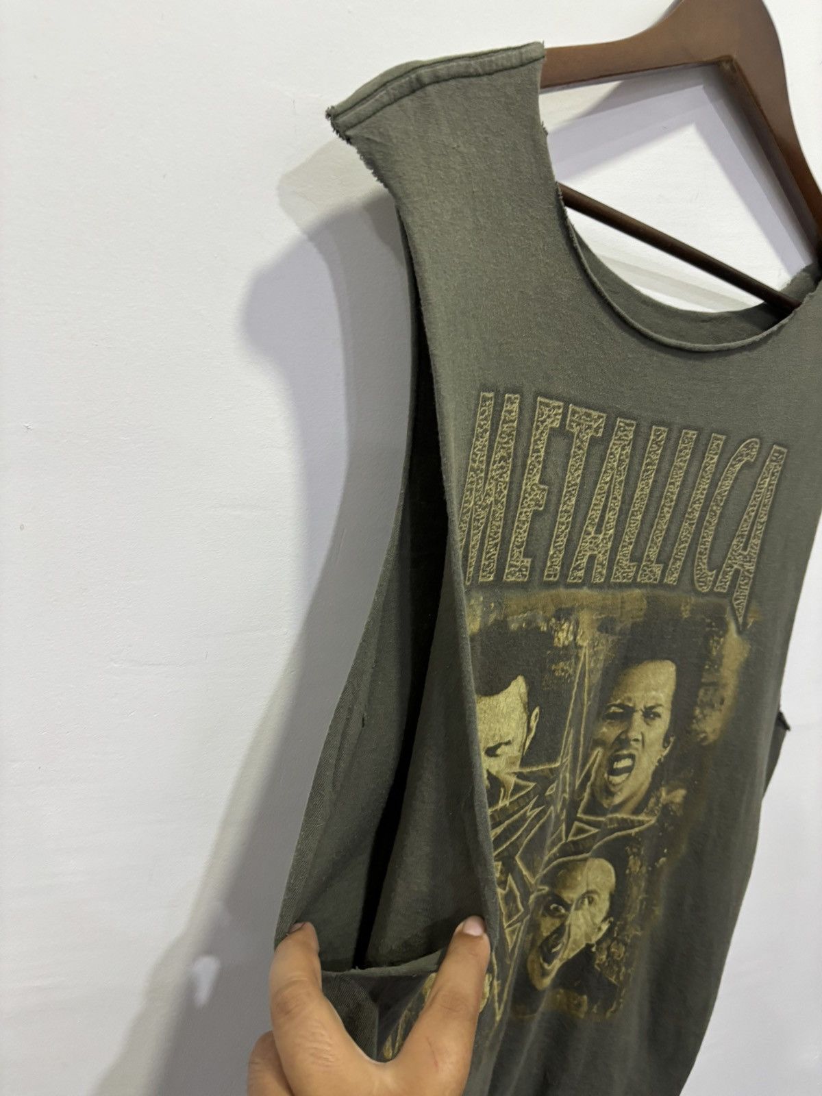 Vintage Vintage Metallica 1997 Sleeveless Shirt Size US M / EU 48-50 / 2 - 5 Thumbnail