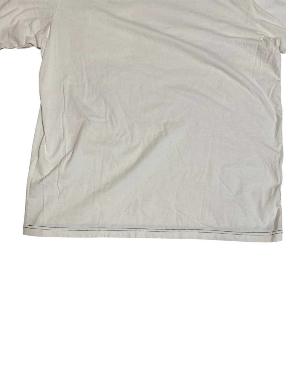 Supreme 🔥Supreme Contrast Stitch Pocket Tee White/Supreme T shirt Size US L / EU 52-54 / 3 - 11 Thumbnail