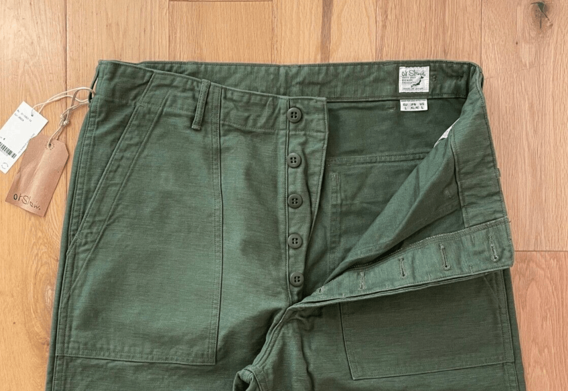 Orslow orSlow US Army Fatigue Pants Size 4 Regular Fit Size US 36 / EU 52 - 3 Thumbnail