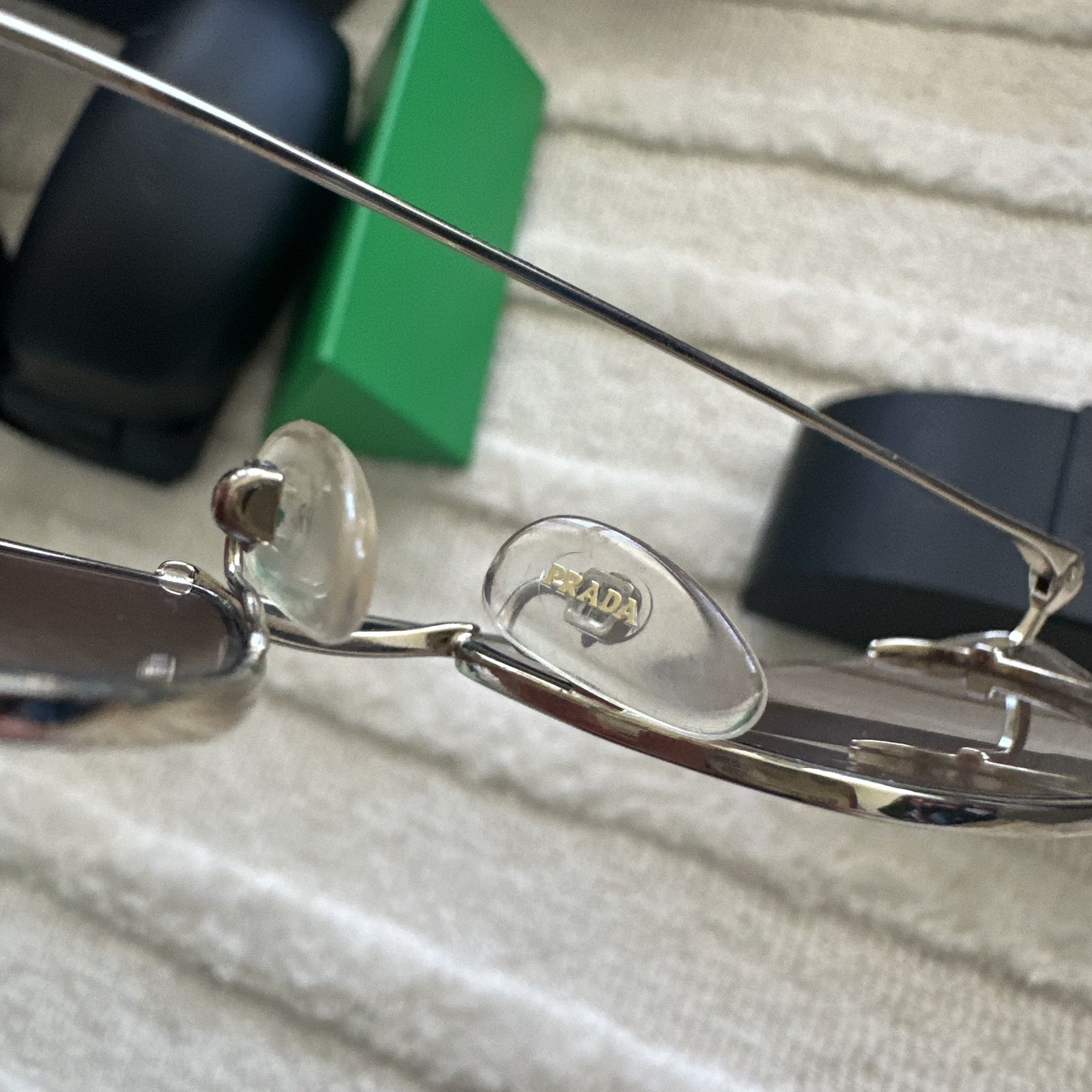 Prada Silver Sunglasses