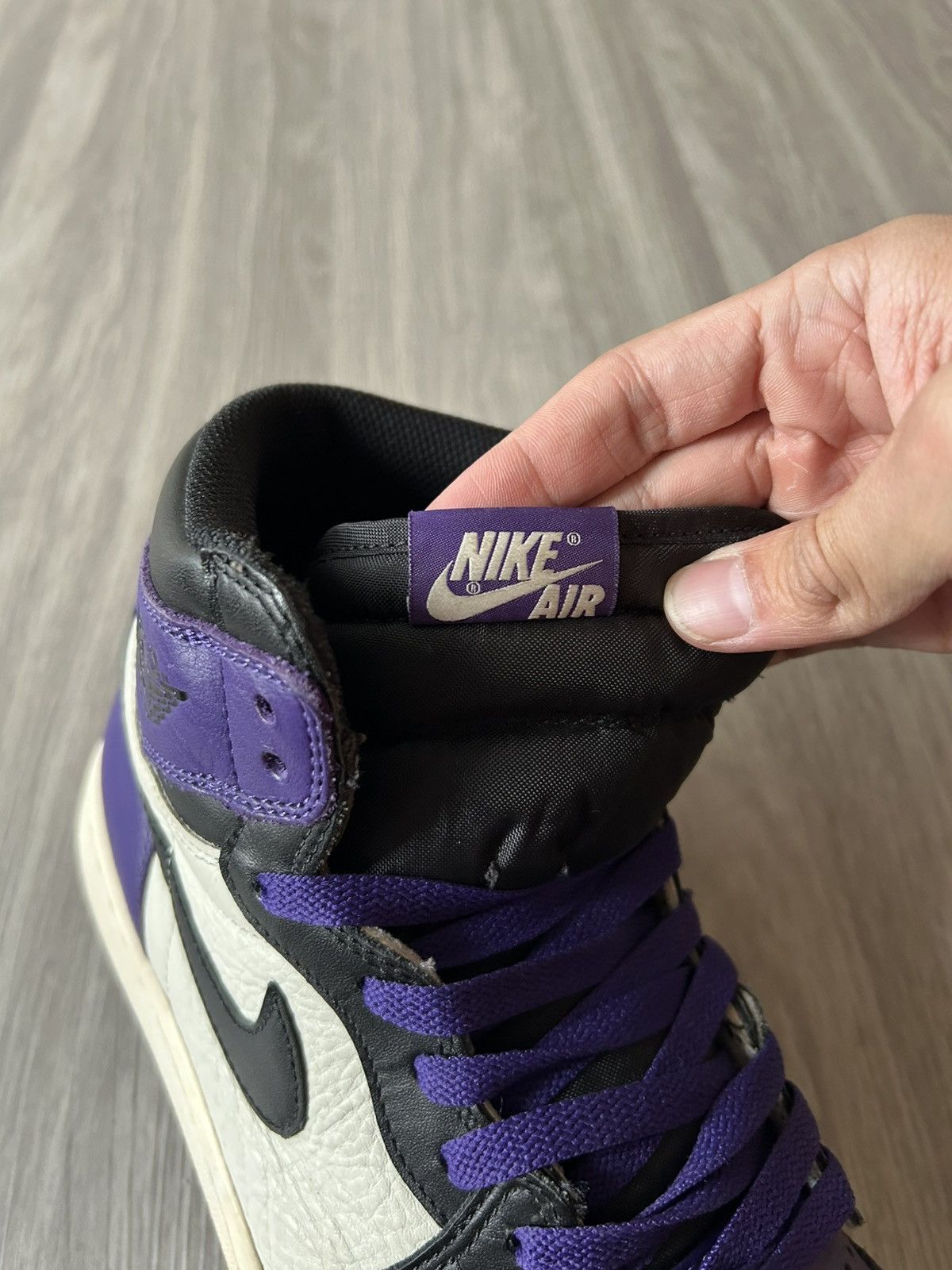 Jordan Brand Air Jordan Retro 1 High OG Court Purple Size 10 Size US 10 / EU 43 - 18 Thumbnail