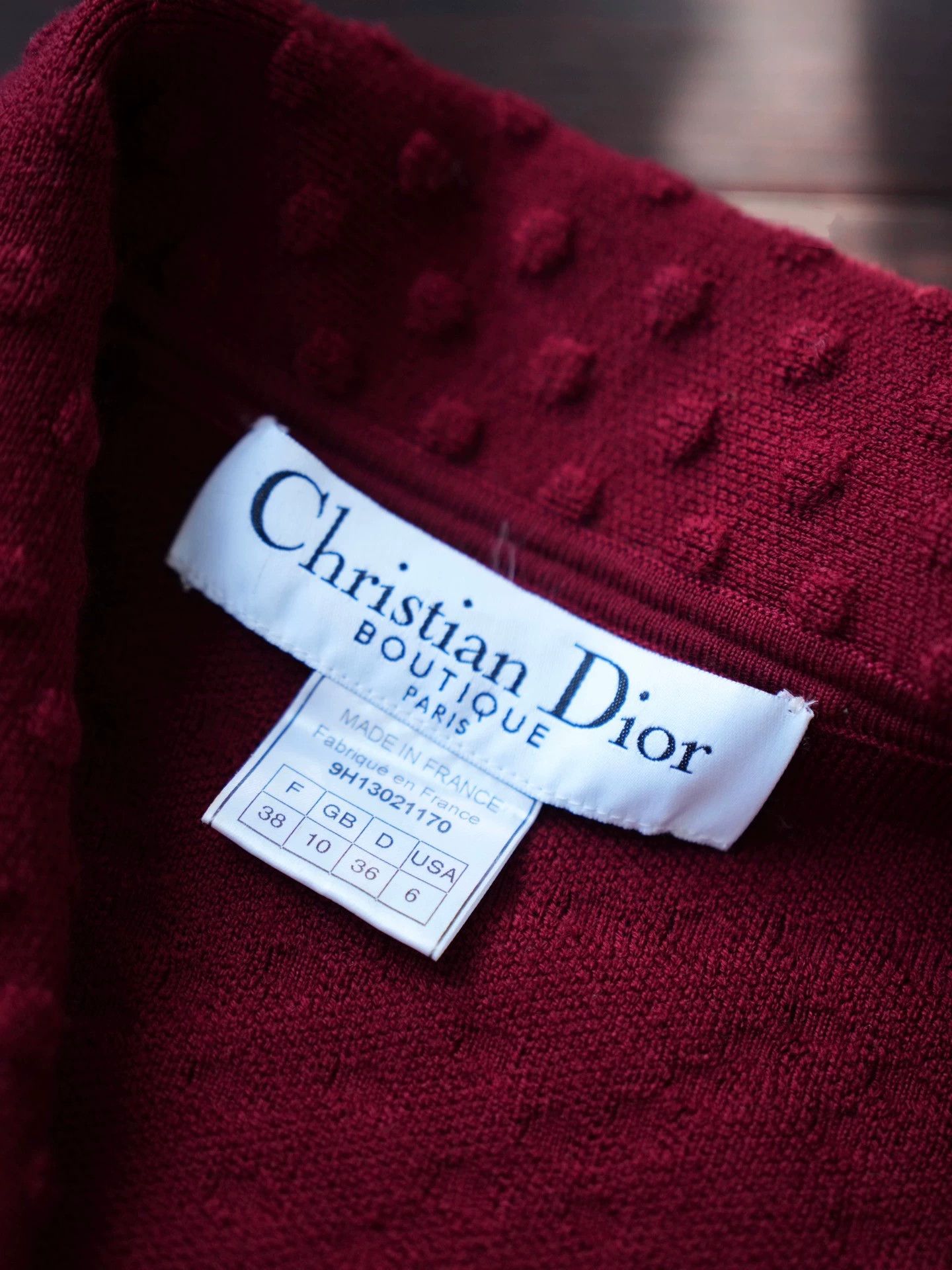 Dior Dior 1999 FW Wool Knit Tailored Blazer 38 (S/M) Size S / US 4 / IT 40 - 3 Thumbnail