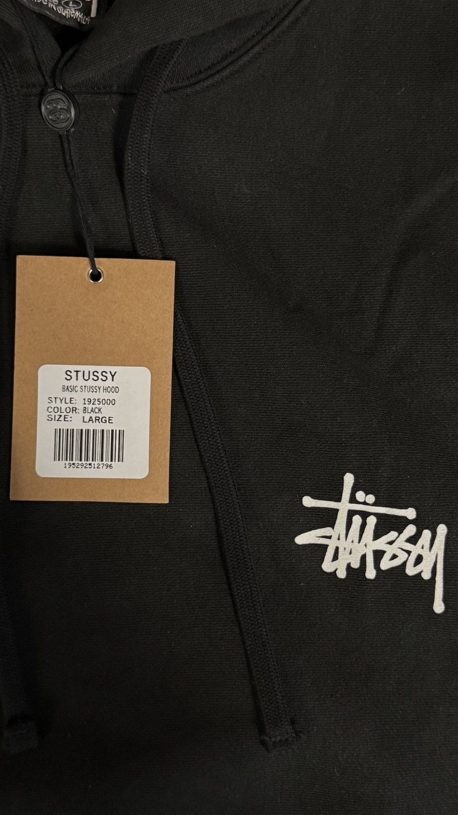 Stussy Stussy Basic Hoodie Size US L / EU 52-54 / 3 - 4 Thumbnail