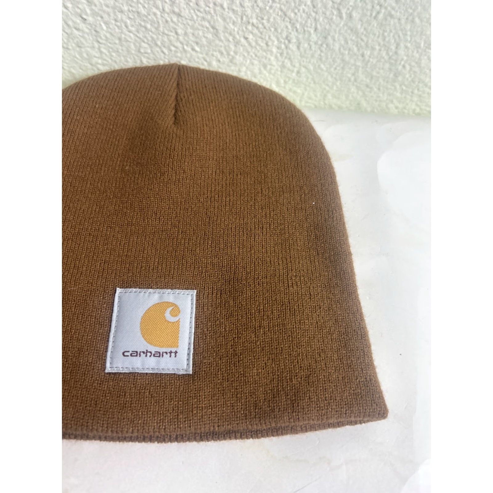 Carhartt Carhartt Beanie | Knit Beanie | Unisex Adults | One Size | Bison | Embroidered | Designer | Knit Size ONE SIZE - 7 Thumbnail