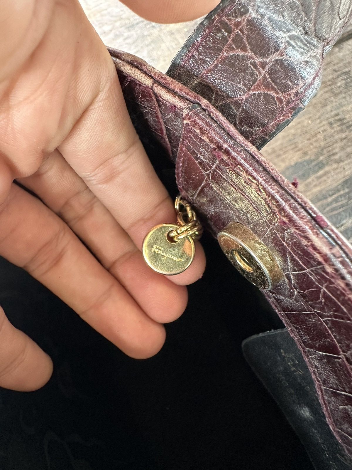 Salvatore Ferragamo × Vintage Vintage Salvatore ferragamo shoulder bag Size ONE SIZE - 12 Thumbnail