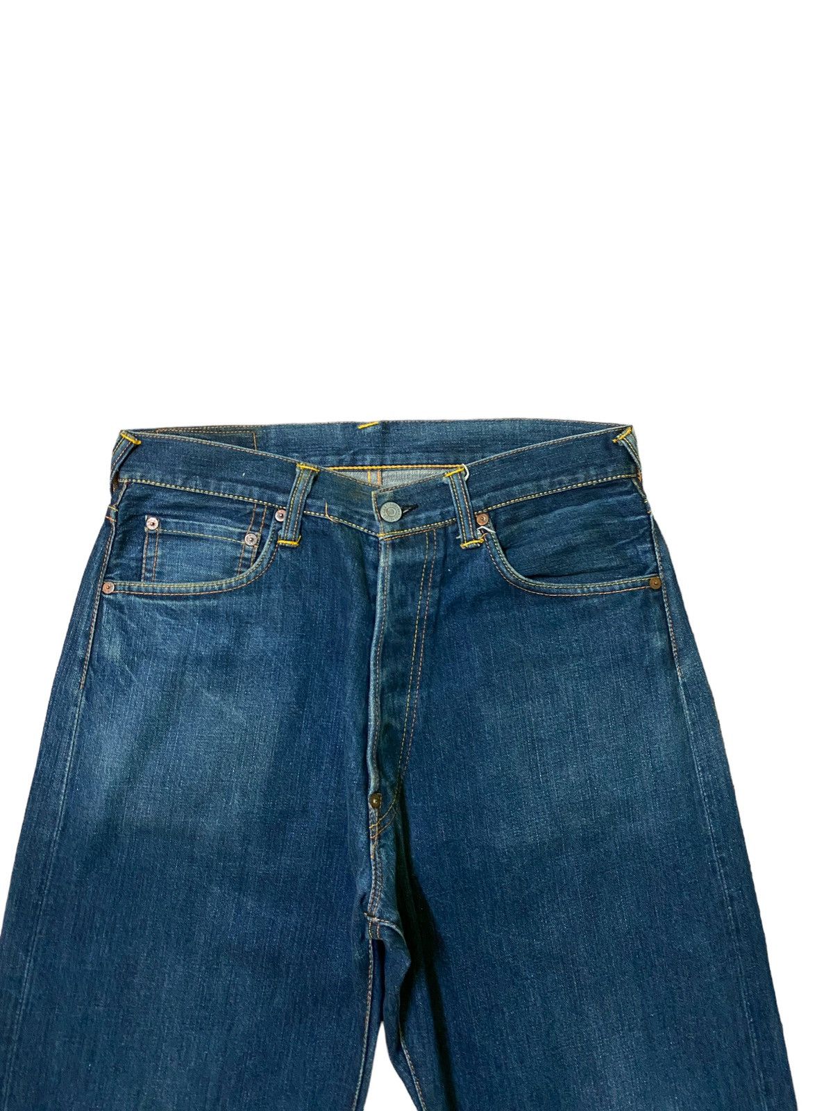 Evisu Evisu Yellow Daicock Denim Jeans Size US 30 / EU 46 - 3 Thumbnail