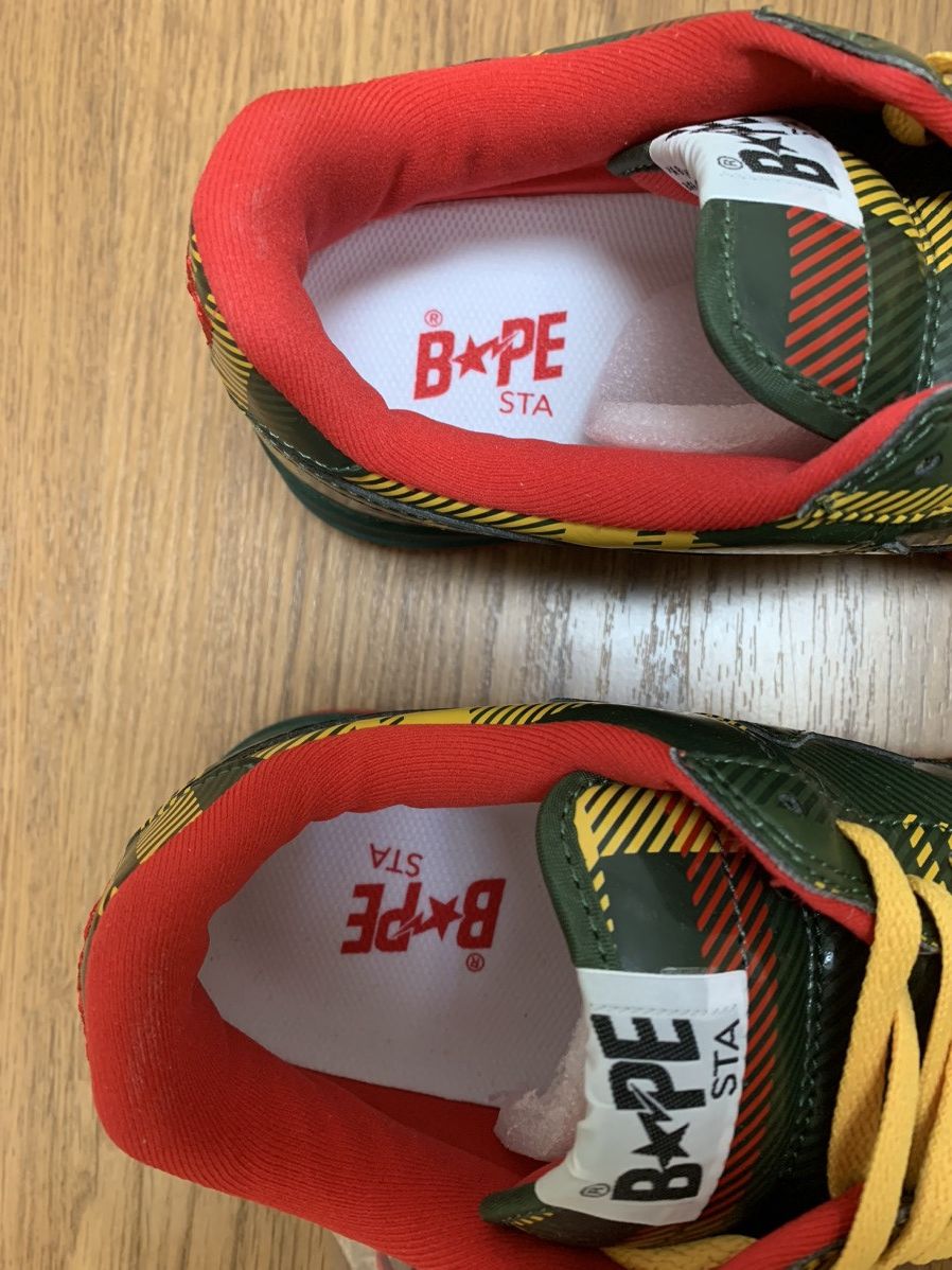 Bape Bape Bapesta Isetan Pattern 2008 Size US 9 / EU 42 - 5 Thumbnail