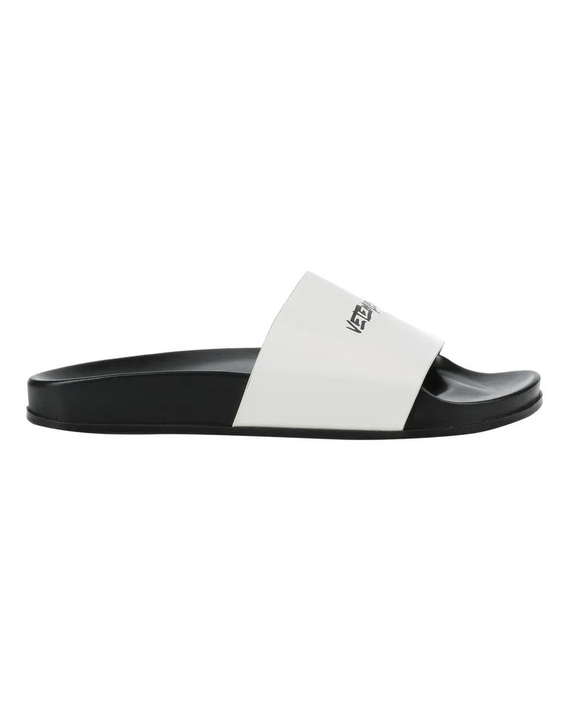 Vetements o1y0924 Slippers in White Size US 9 / EU 42 - 1 Thumbnail