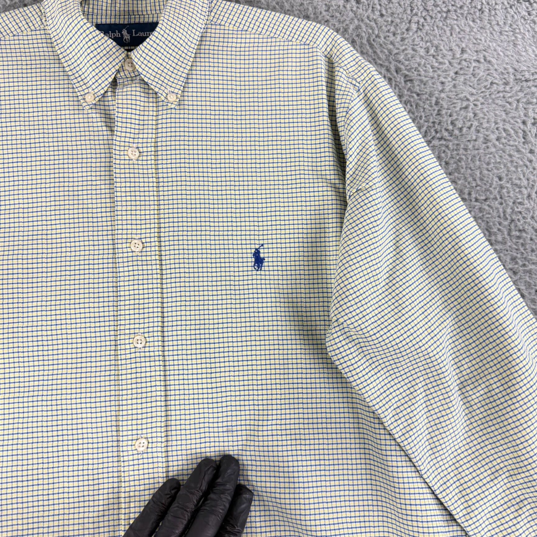 Ralph Lauren Ralph Lauren Button-Down Shirt Mens Medium Classic Fit Check Print Long Sleeve Shirt Size US M / EU 48-50 / 2 - 3 Thumbnail