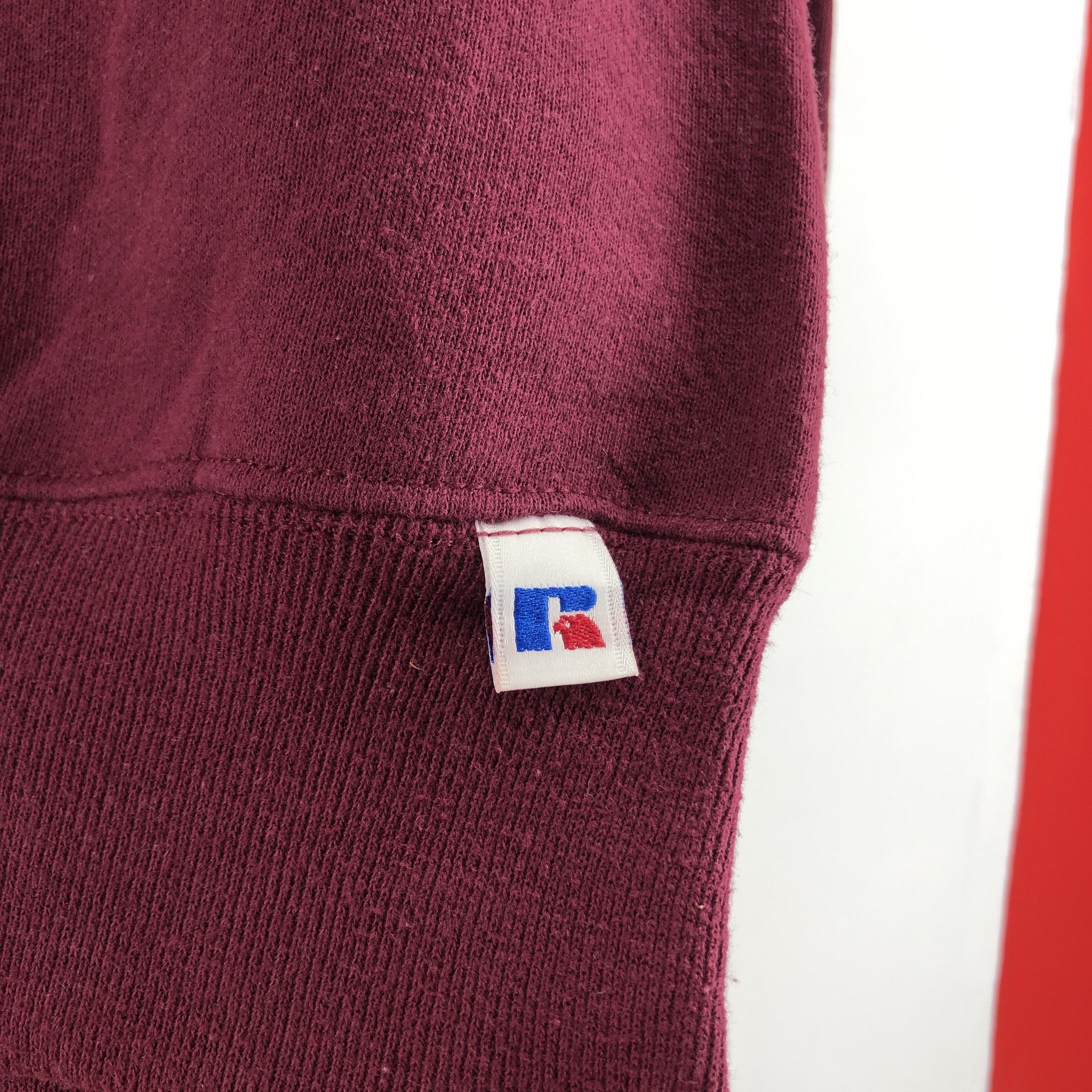 Russell Athletic 90s Vintage RUSSELL ATHLETIC Crew Neck Sweatshirt #0783/R Size US L / EU 52-54 / 3 - 2 Thumbnail